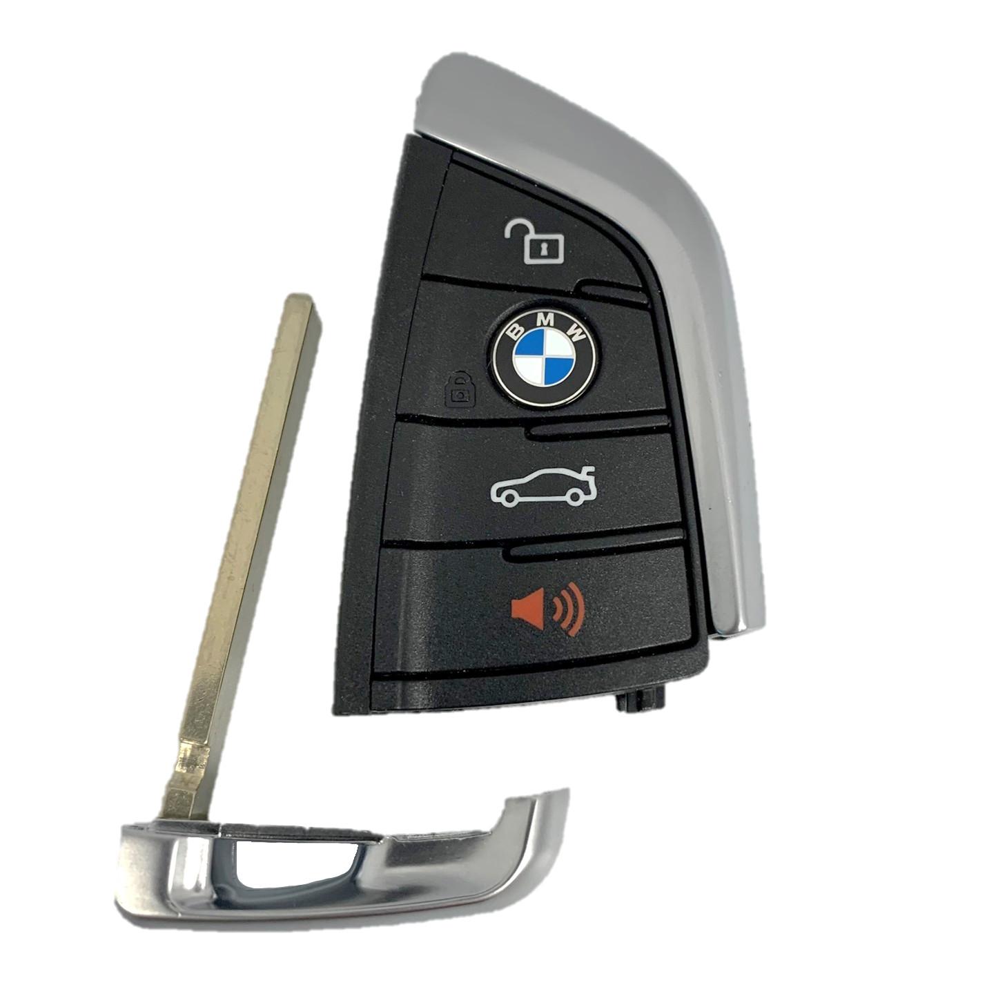 OEM BMW Remote Fob + Uncut Key Insert Black N5F-ID21A (SHP) OEM BMW Remote Fob + Uncut Key Insert Black N5F-ID21A (SHP)