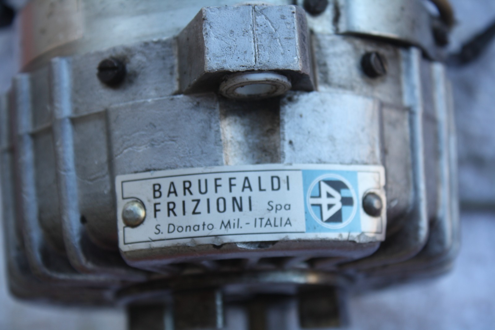 Ferrari Dino 246 GT Smog Air Pump w/ Electromagnetic Clutch Baruffaldi Ferrari Dino 246 GT Smog Air Pump w/ Electromagnetic Clutch Baruffaldi