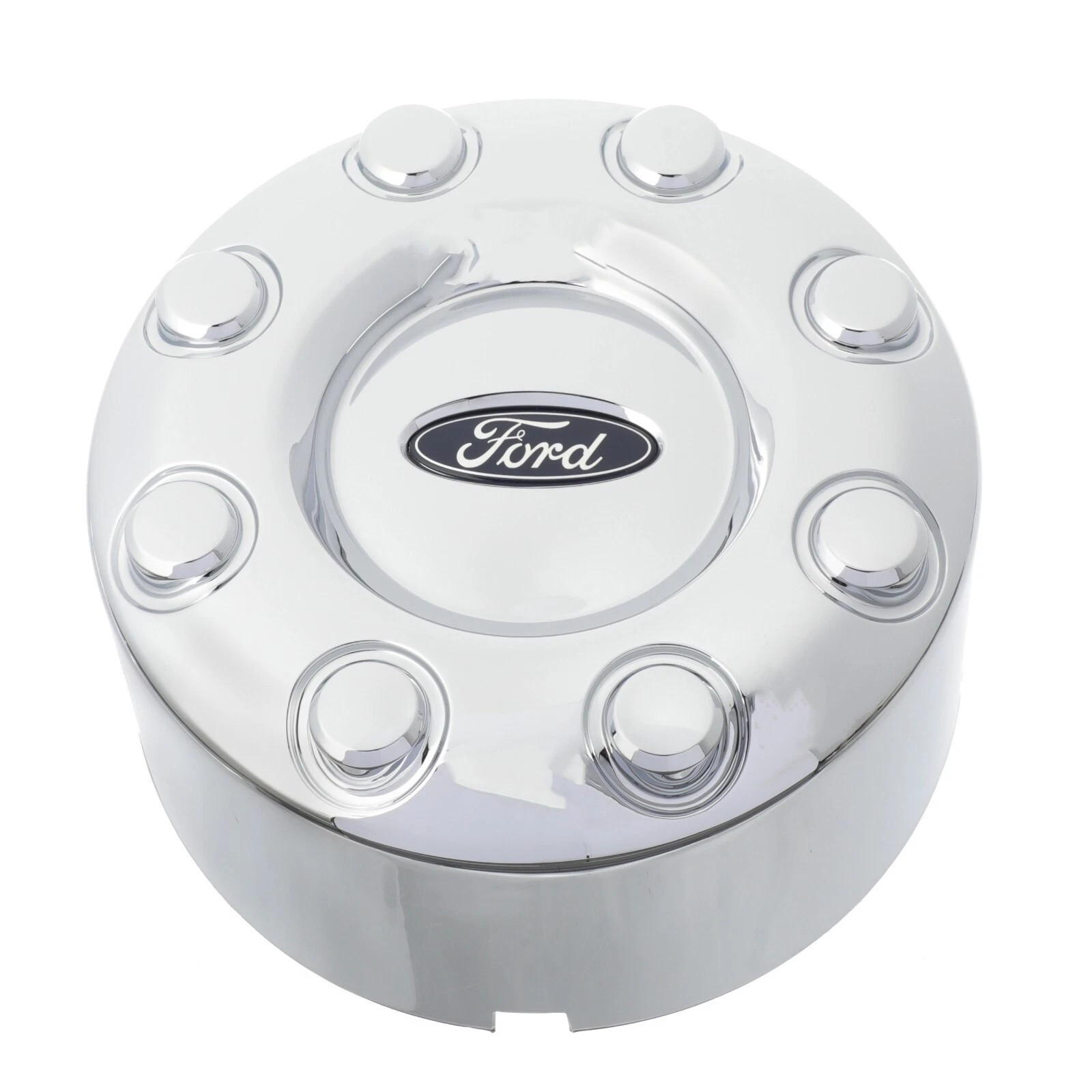 ONE NEW OEM 2017-2025 Ford F-350 Super Duty Chrome Rear Wheel Cover Hub Cap DRW