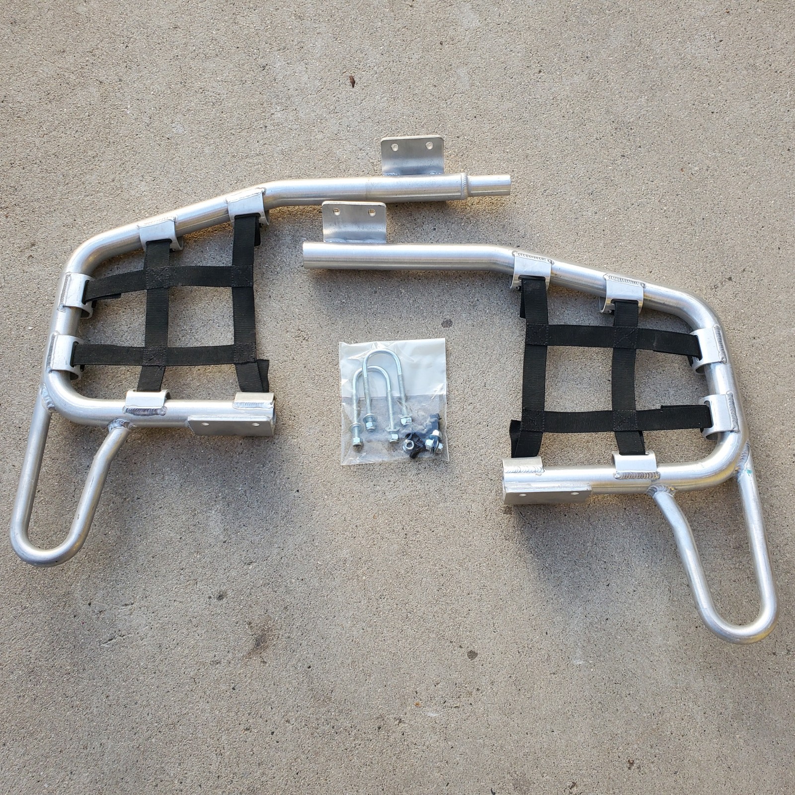 Suzuki LTZ250 OEM nerf bars Z250 ATV side pegs 04-09 Genuine