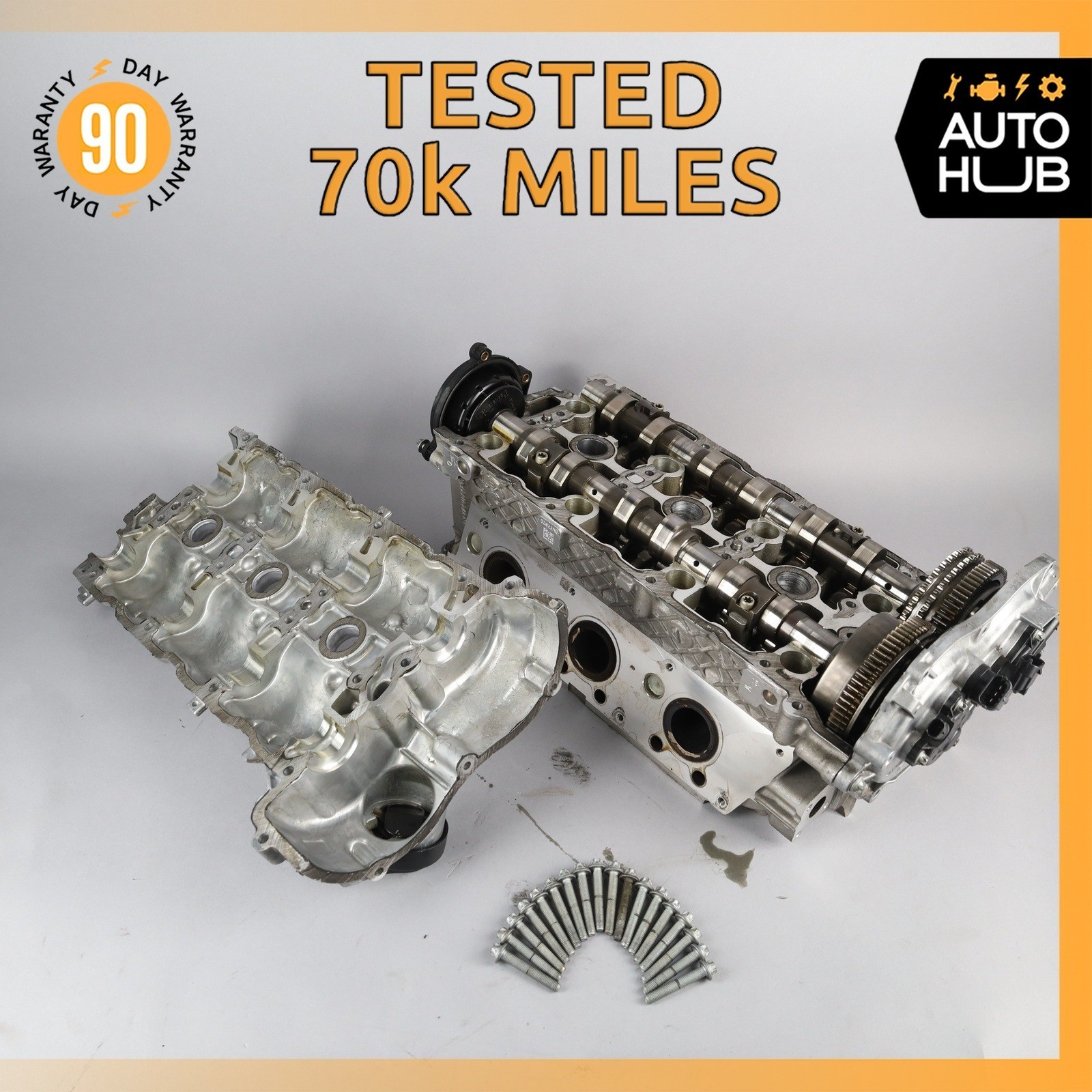 05-12 Mercedes W212 E350 SLK350 C350 M272 Engine Cylinder Head Right OEM 70k 05-12 Mercedes W212 E350 SLK350 C350 M272 Engine Cylinder Head Right OEM 70k