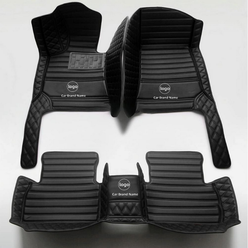 For Smart Fortwo Forfour Auto Liner Carpets Waterproof Front Rear Car Floor Mats