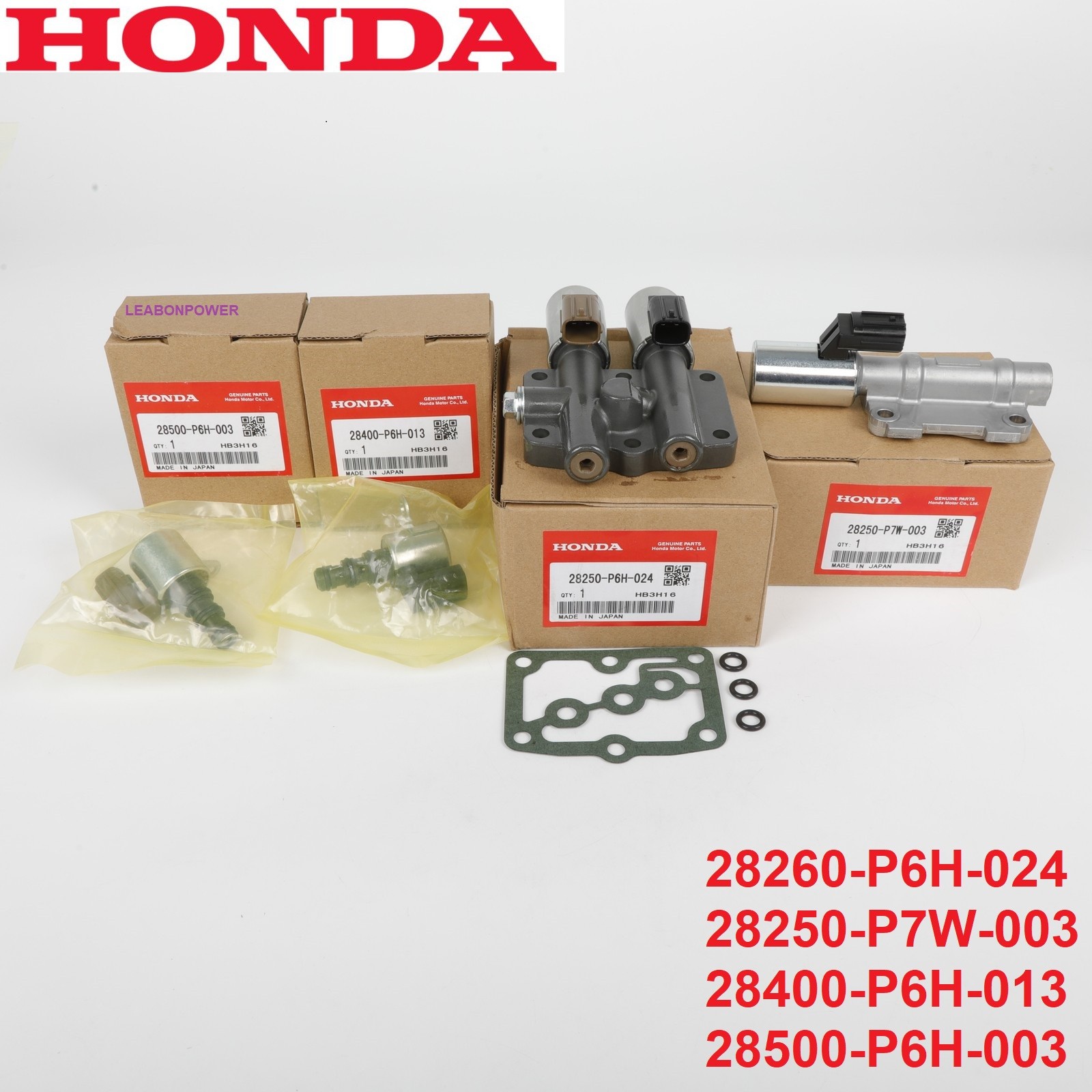 New OEM Dual Linear Shift Solenoid 28250-P6H-024 99820 For Acura Honda US