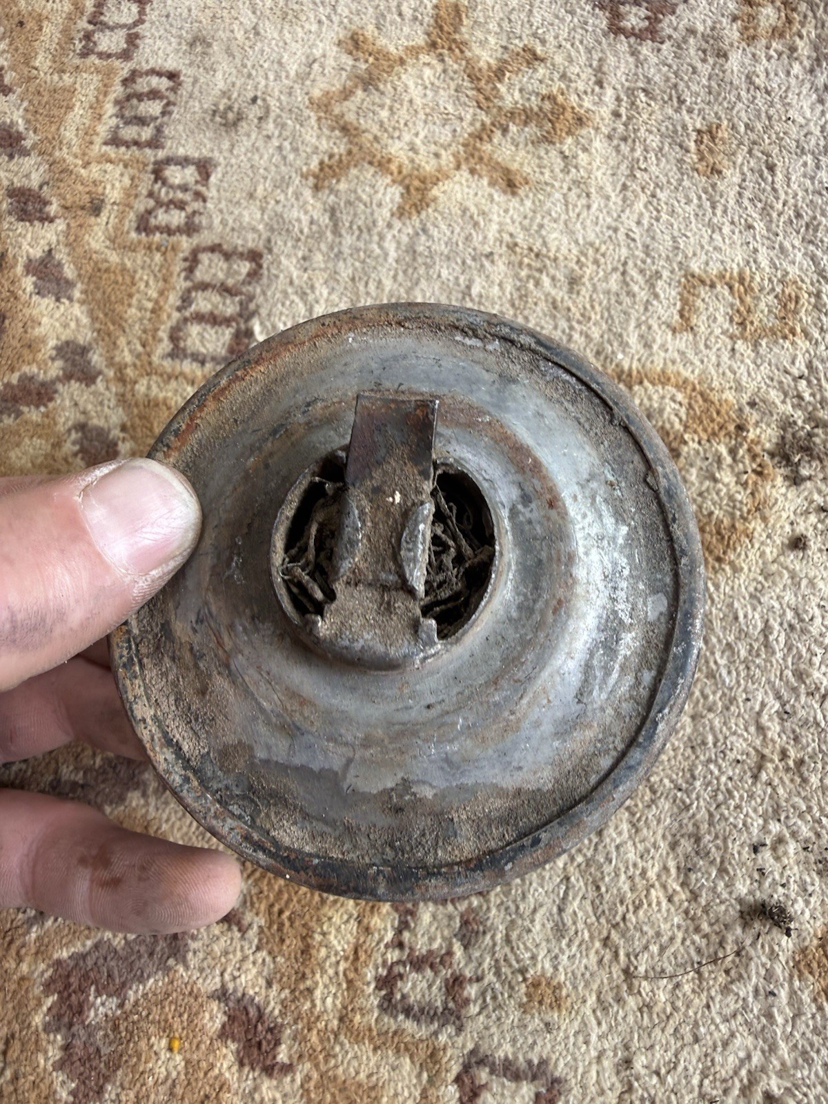 Vintage 1932-1934 Ford V8 Oil Filler Breather Cap 40-6766 Flathead OEM