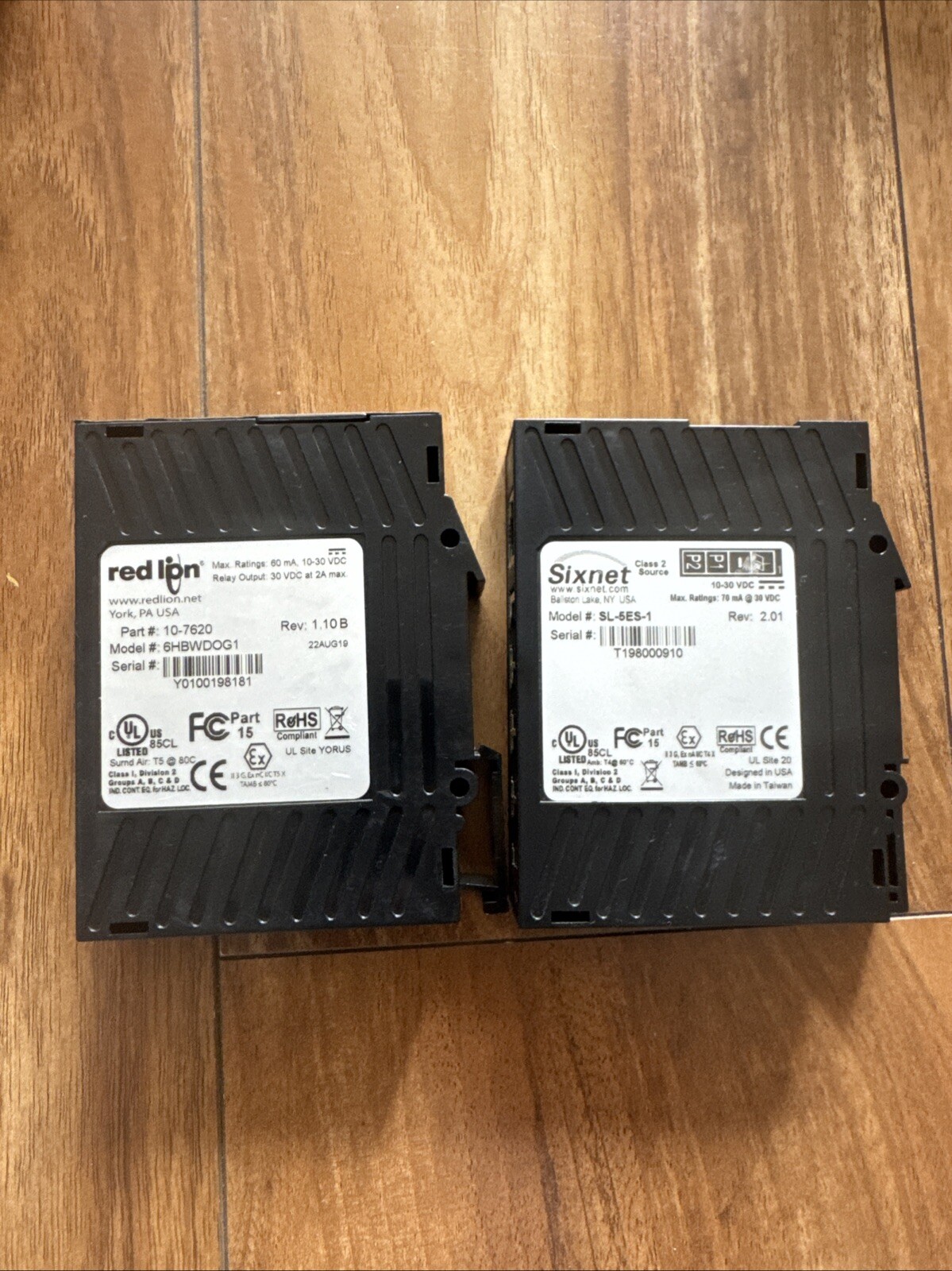 New Red Lion 10-7620 and Sixnet SL-5ES-1 New Red Lion 10-7620 and Sixnet SL-5ES-1