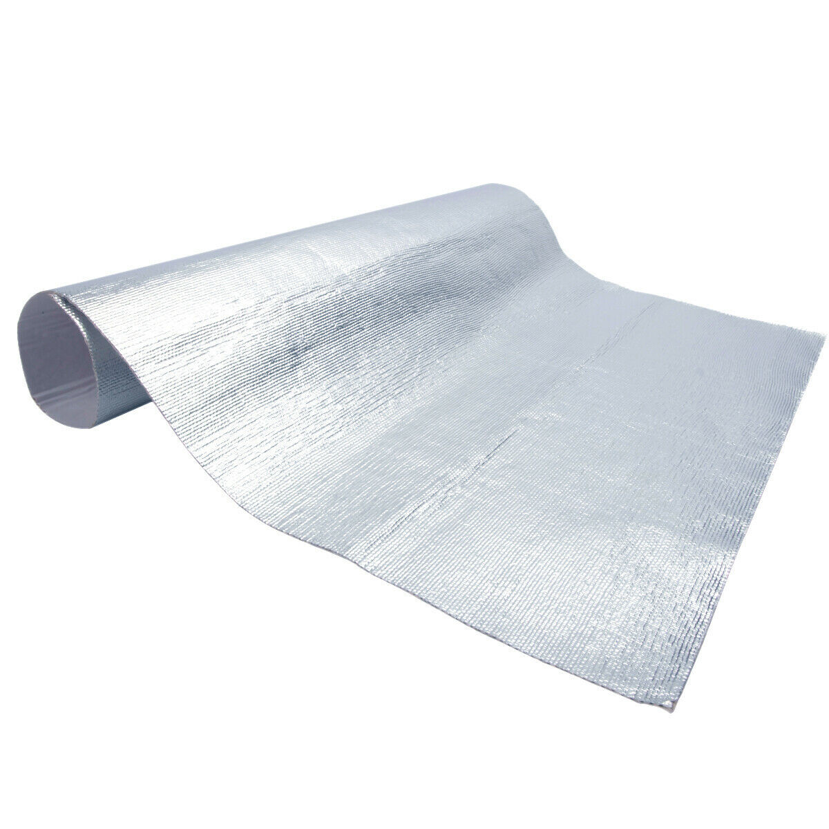Aluminized Heat Shield Thermal Barrier Adhesive Backed Heat Sleeve 40\