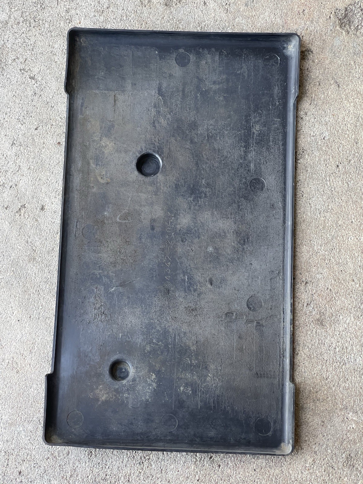1981/91 ISUZU Trooper Battery Tray OEM vintage original NICE used