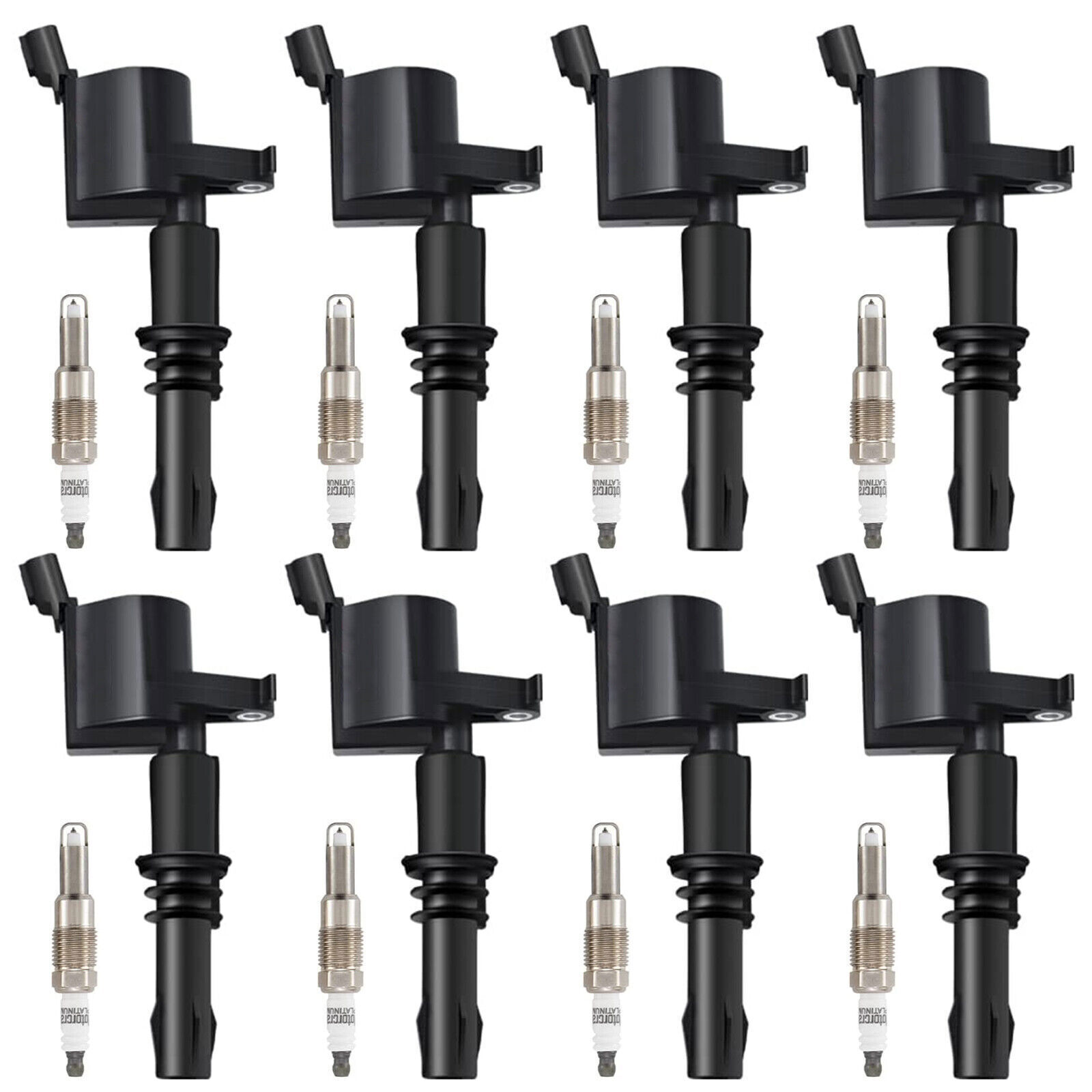 8Pack DG511 Ignition Coils and Spark Plugs For 2004-2010 Ford F150 5.4L