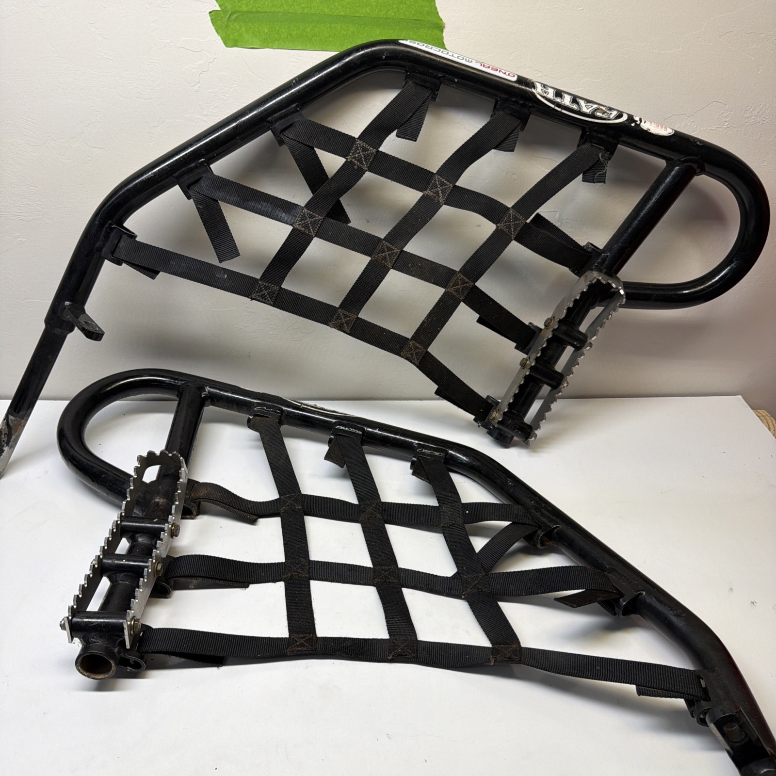 06 - 09 SUZUKI LTR 450 RATH RACING NERF BARS USED GOOD SHAPE STRAIGHT 