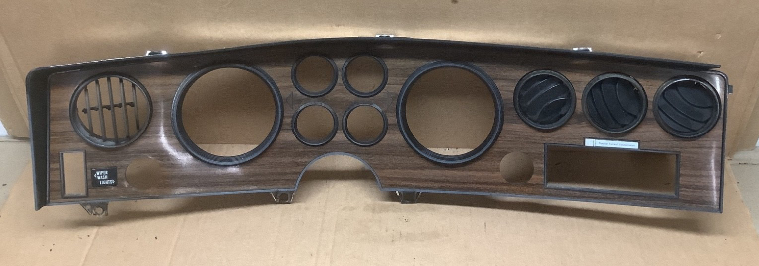 1973-1977 Pontiac Grand Prix Grand AM Lemans Dash Bezel Cluster Bezel 484771