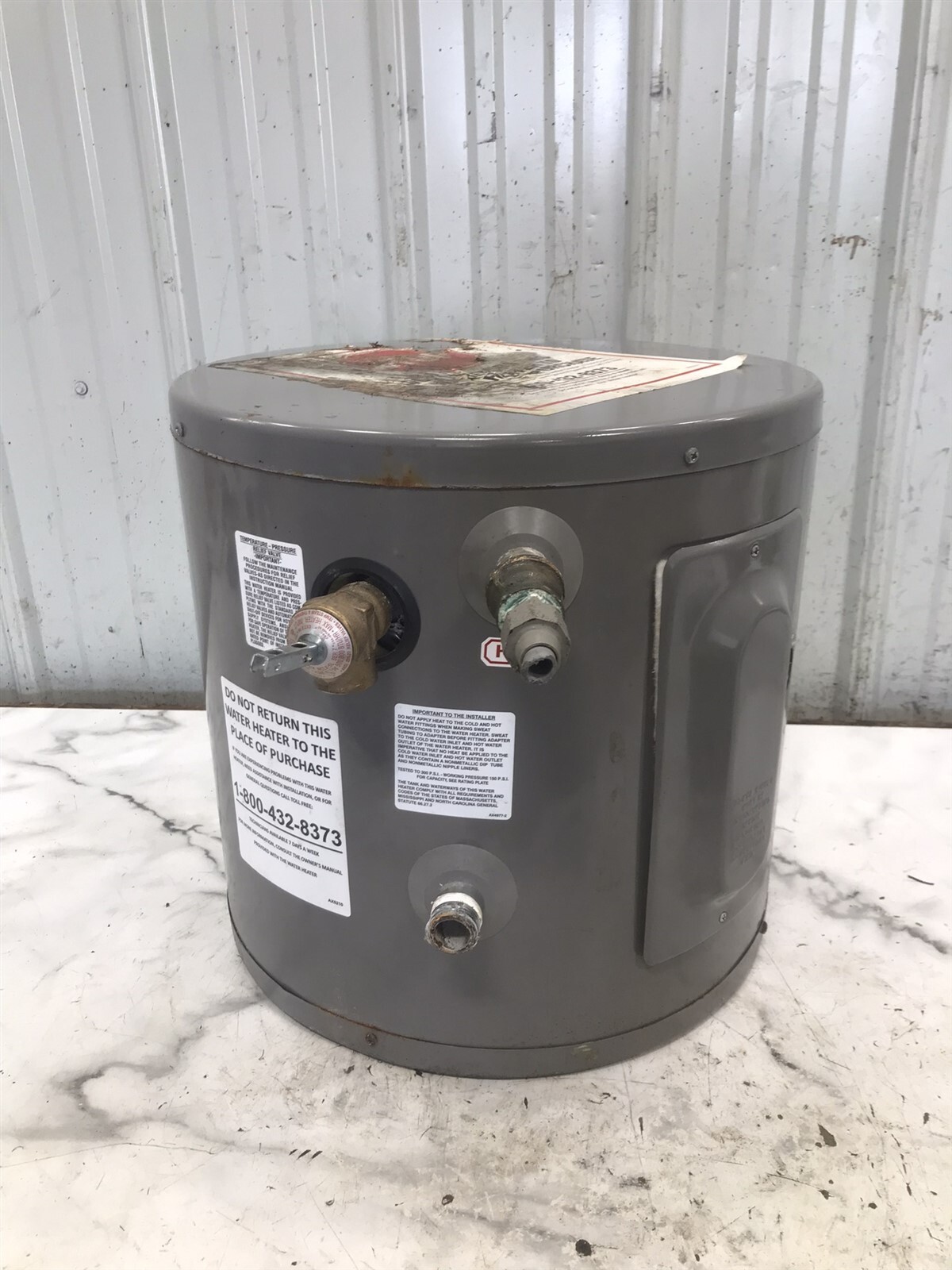 95 Wellcraft Boat RV Richmond 6 gallon hot water heater tank 6EP6-1 