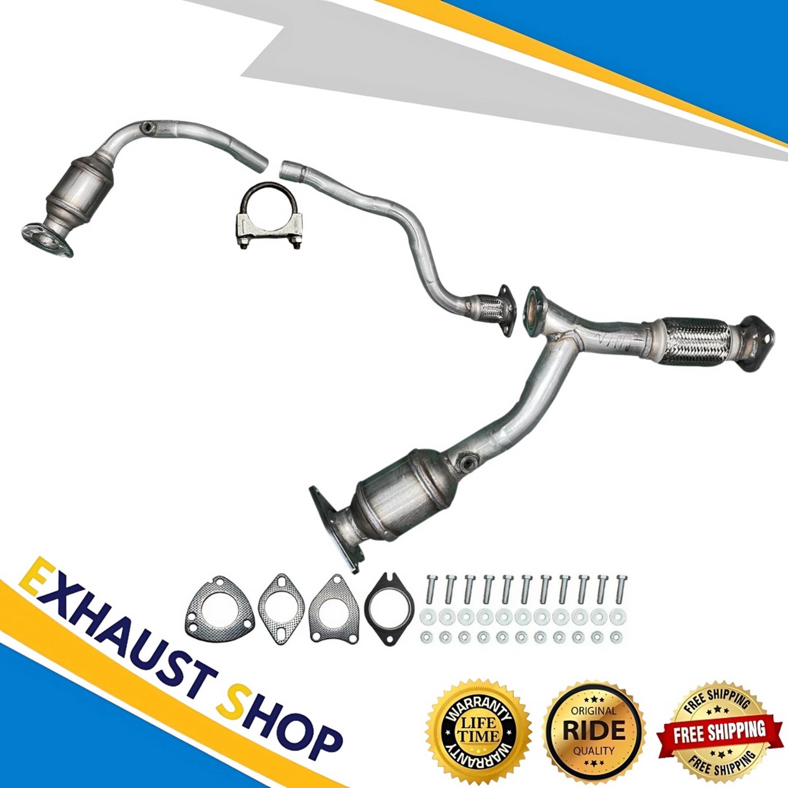 FITS: 2005-2006 Pontiac G6/Chevrolet Malibu 3.5L FRONT & REAR SET