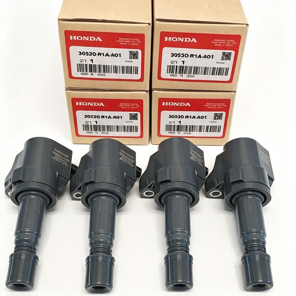 OEM 4x Ignition Coils for Honda Civic 12-15 HR-V Acura ILX L4 1.8L 30520-R1A-A01