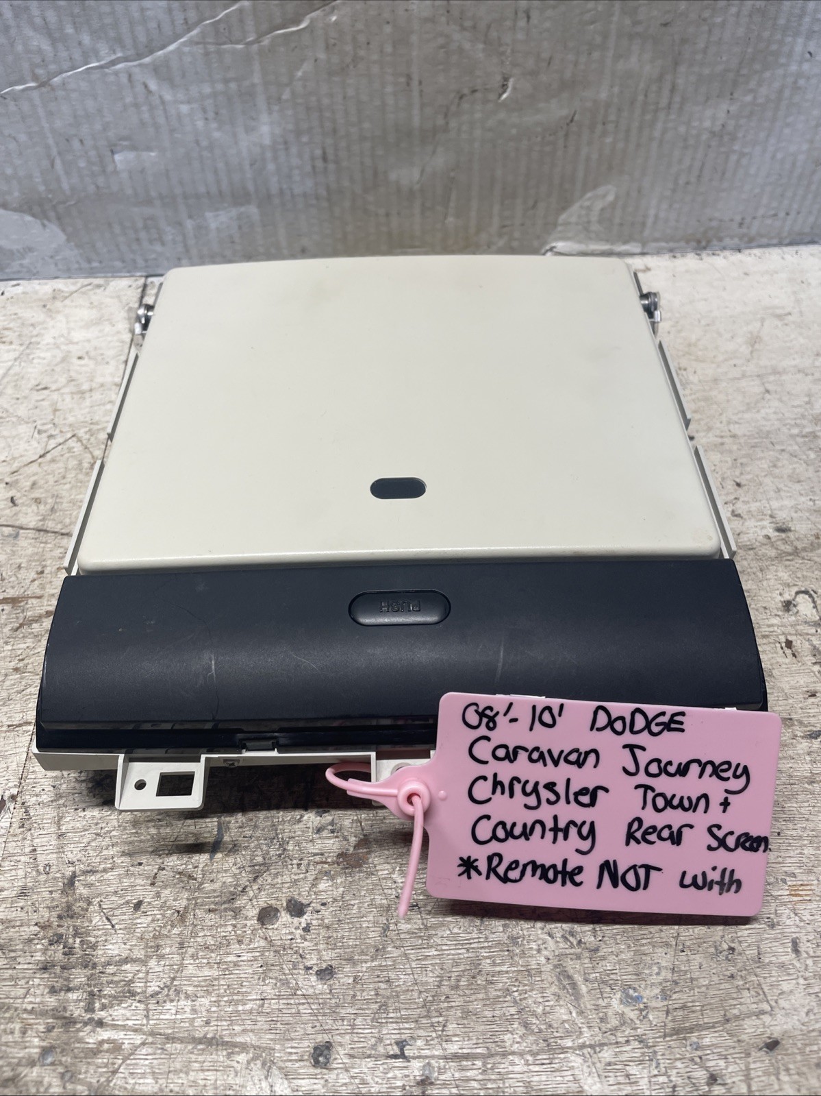 2008-2010 Dodge Caravan Journey Chrysler town& Country Rear Entertainment Screen