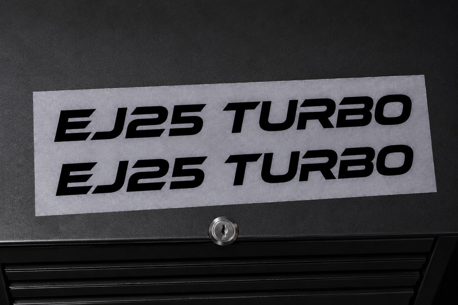 (2pk) EJ25 Turbo 8” Decals Stickers | Subaru Wrx, Wrx STI, Legacy, Forester