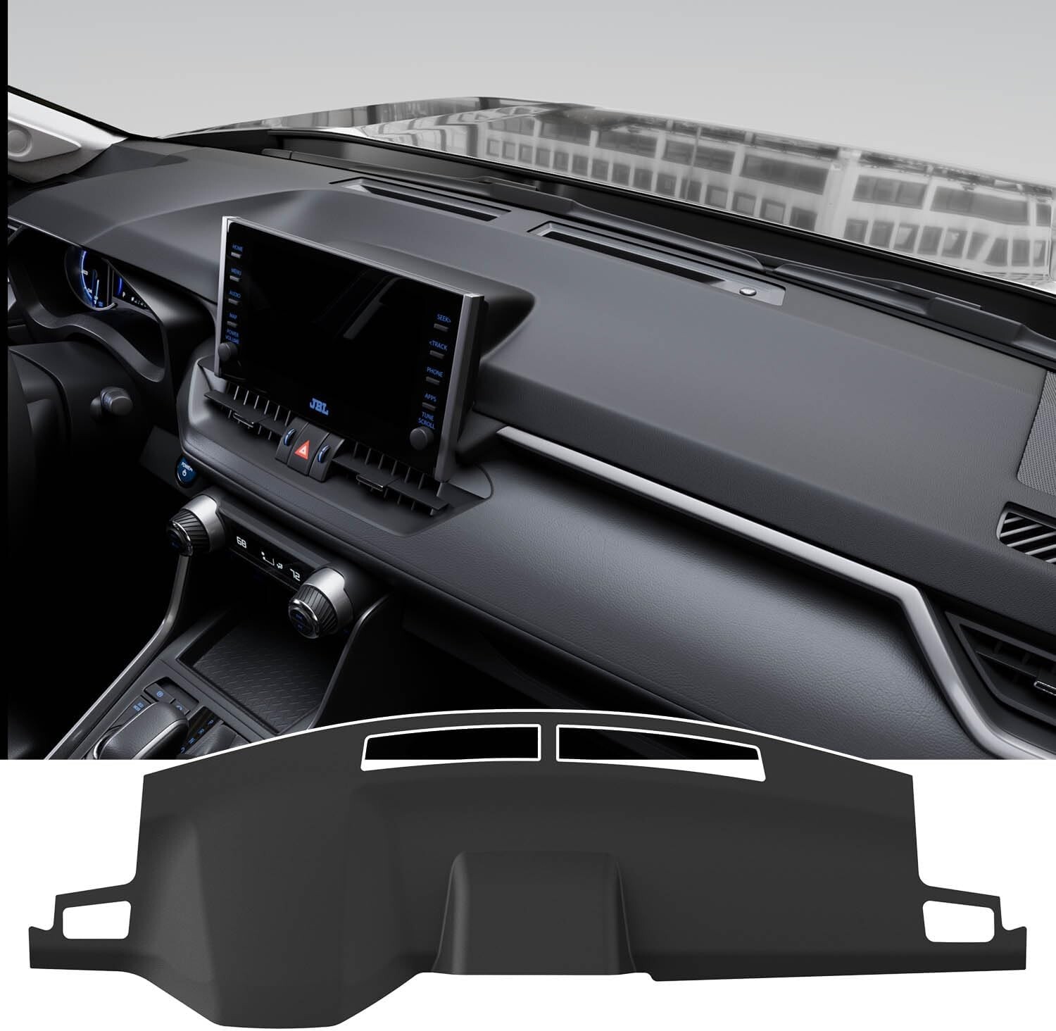 For 2019-2025 Toyota RAV4 Dashboard Cover Dash Mat Cover Sunshield Protector