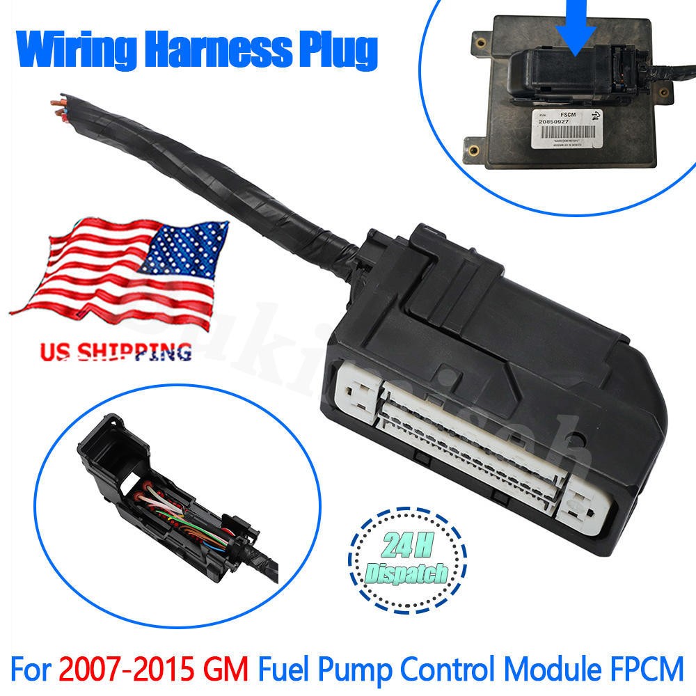 2007-2015 for GM Fuel Pump Control Module FPCM Wiring Harness Plug Connector US 2007-2015 for GM Fuel Pump Control Module FPCM Wiring Harness Plug Connector US