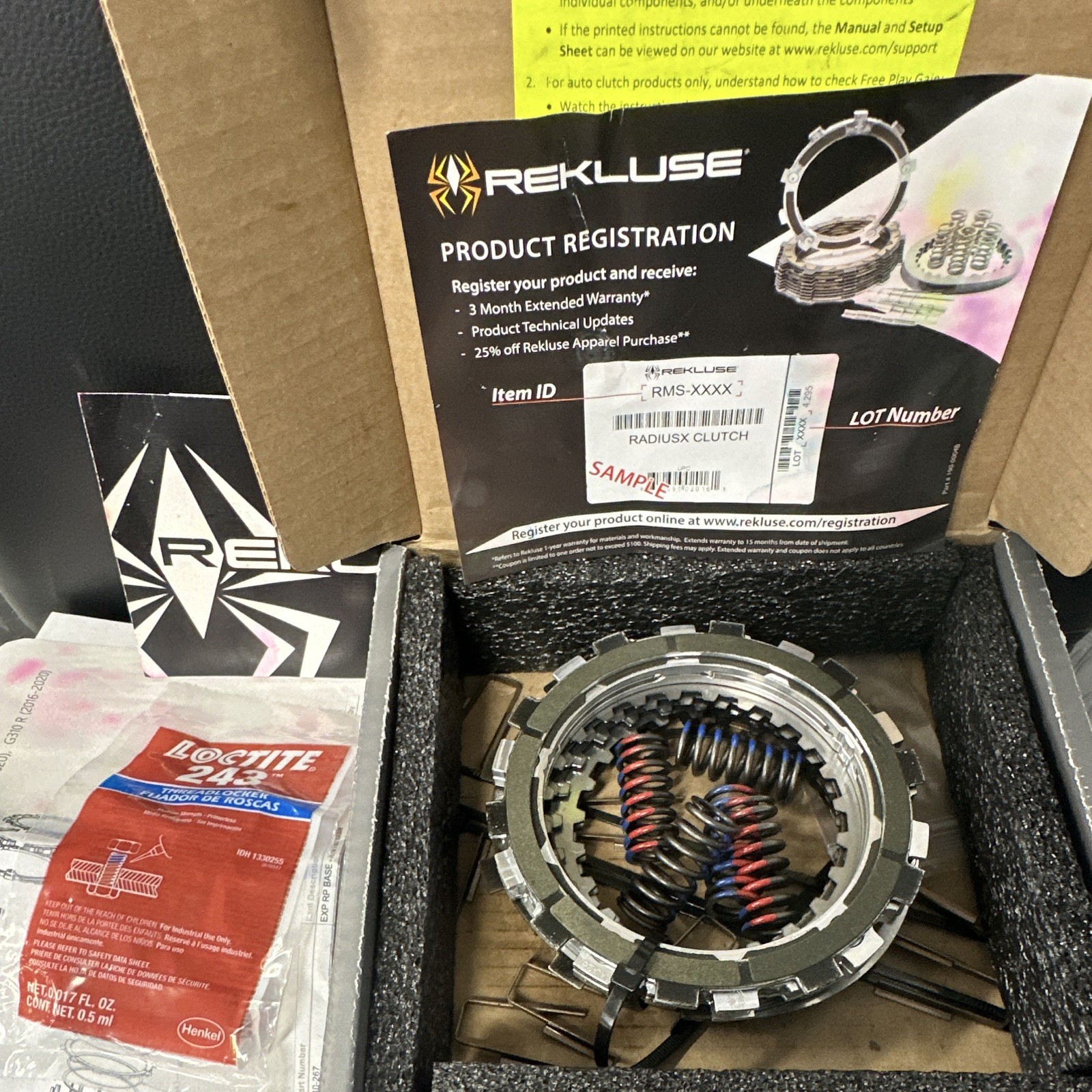 Rekluse RadiusX Auto Clutch Kit