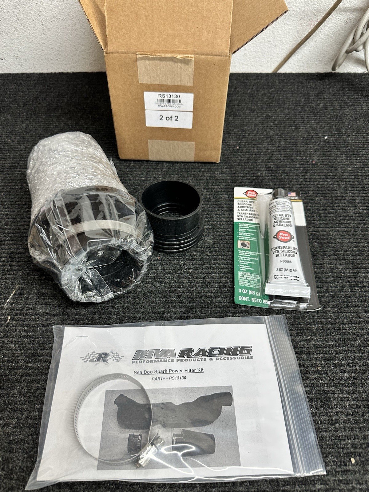 Riva Racing RS13130 Sea Doo Spark Power Filter Only Riva Racing RS13130 Sea Doo Spark Power Filter Only