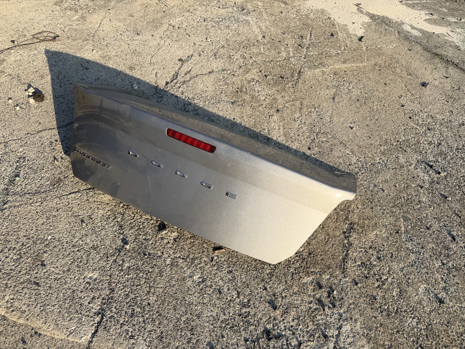 2008-2014 DODGE AVENGER TRUNK/HATCH/TAILGATE W/O SPOILER OEM, 170-00590A