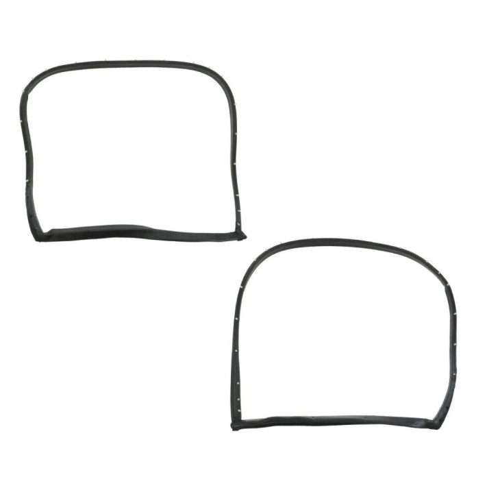 TRQ T-Top Hatch Weatherstrip Seal Kit 2pc 1969-1977 Chevy Corvette TRQ T-Top Hatch Weatherstrip Seal Kit 2pc 1969-1977 Chevy Corvette