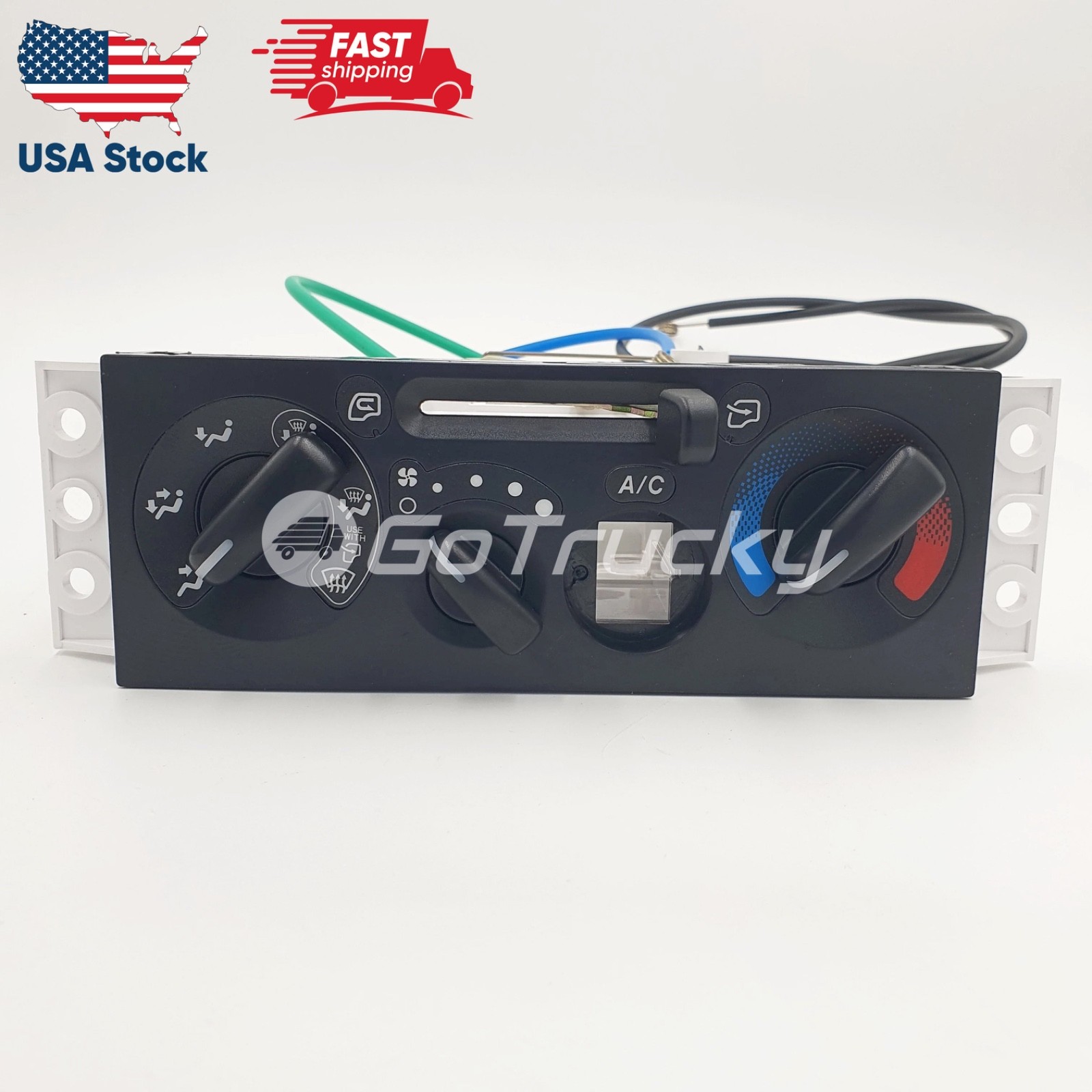 Climate Controller Panel Switch Unit Heater AC OEM For ISUZU NPR NQR 08-22