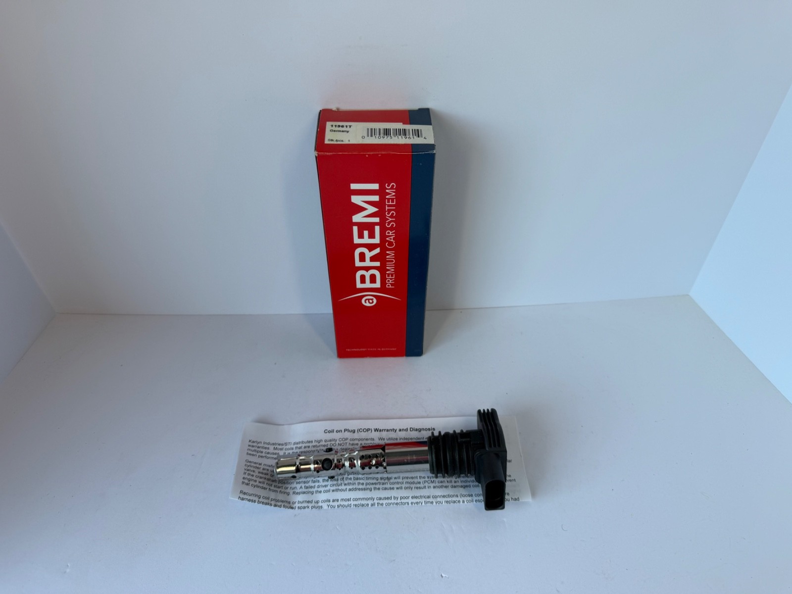 BREMI 11961T Ignition Coil VW Audi 1.8T 2.7T AEB APB NEW Premium Germany