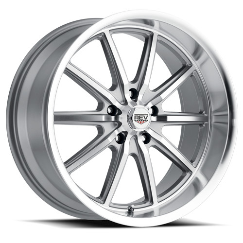 REV Wheels 110S-8906100 110 Series- 18x9 - 5 bs - 5x4.75/5x120.65 -Anthracite