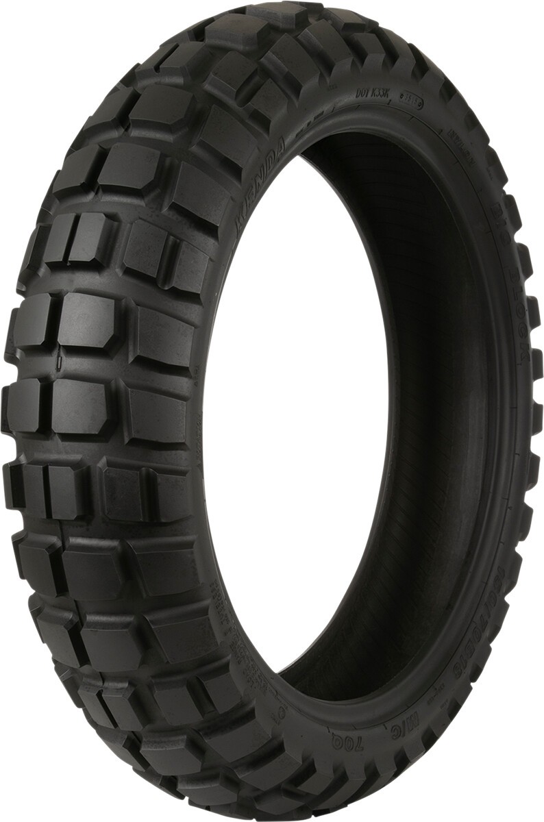 Kenda K784 Big Block Rear Dual Sport Tire 130/80-17 65T 4PR TL