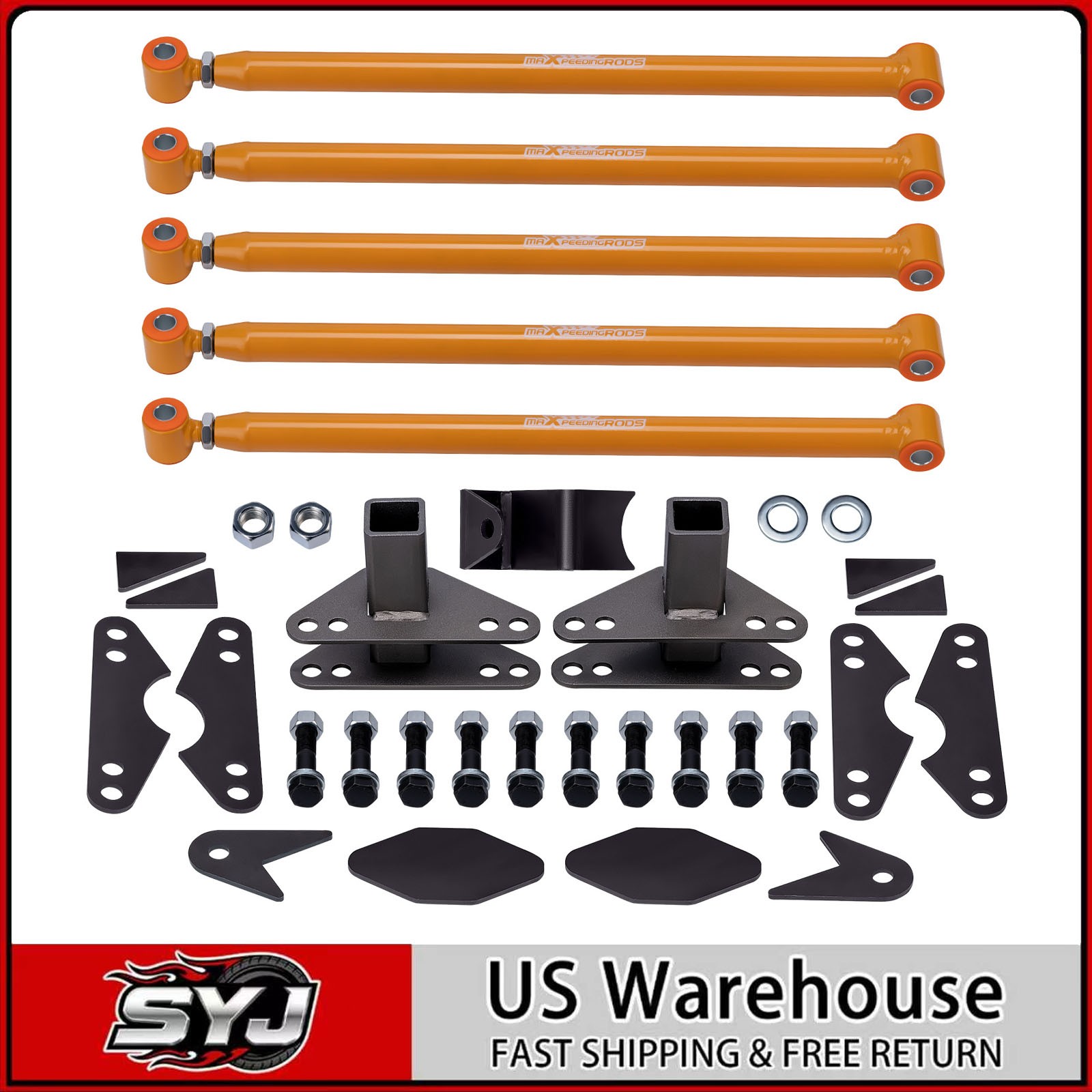 4 Link Weld On Parallel Rear Suspension For Rod Rat Truck Classic Car Air Ride