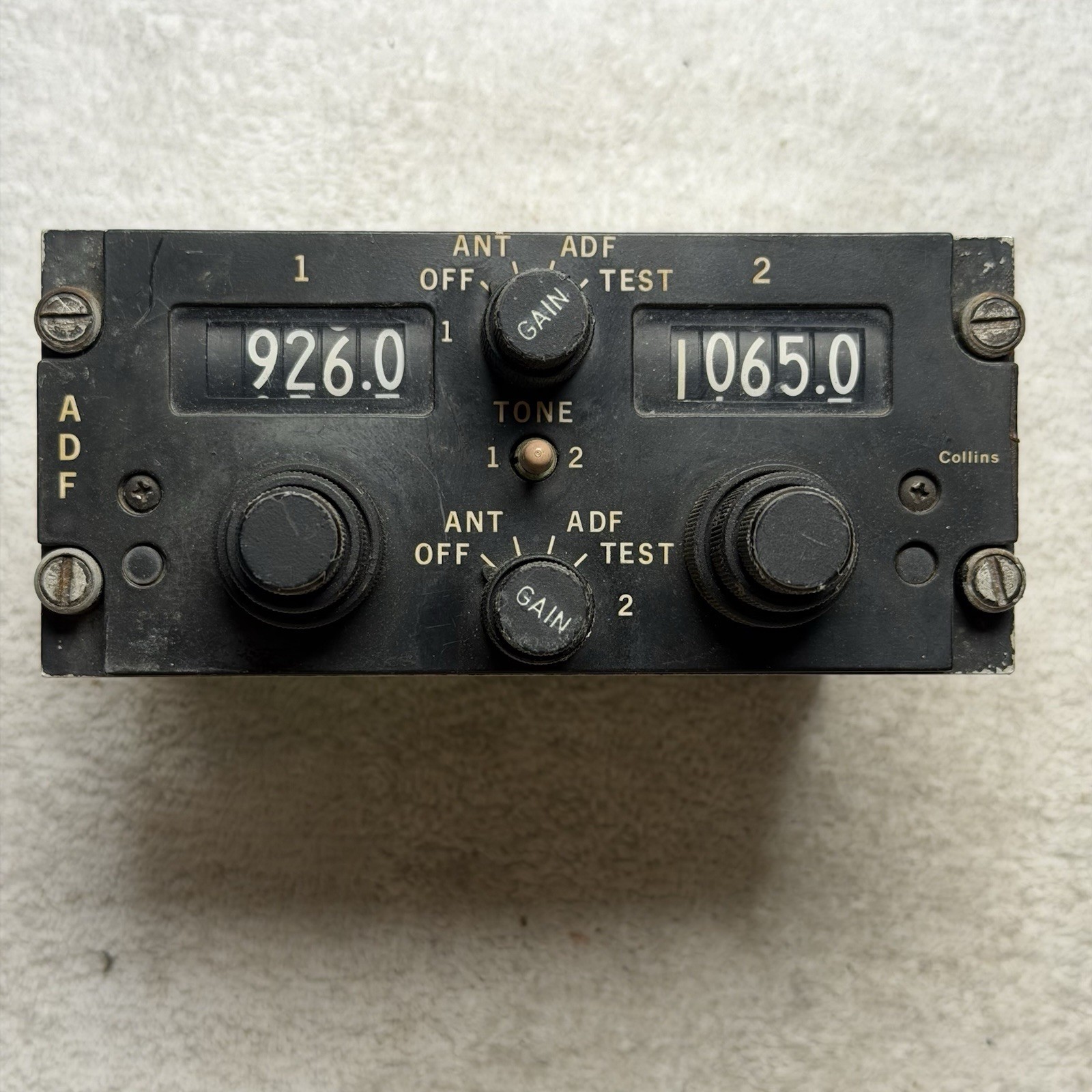 Collins Aerospace ADF Control 614L-13  PN 792-6275-002