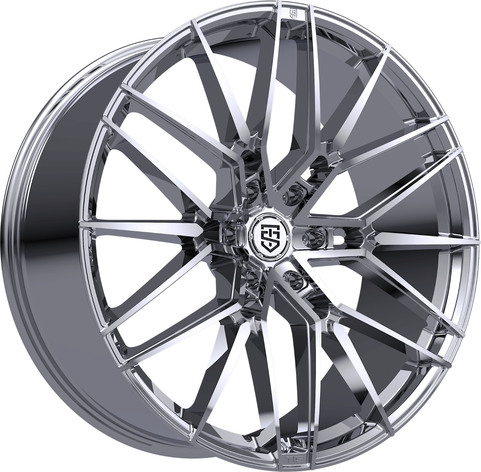 1 TIS Motorsports 26x10 6X135 +24 506C Chrome Plated Wheel Rim