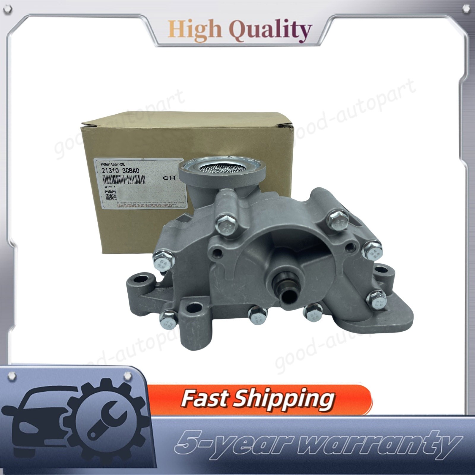 21310-3CBA0 GENUI Oil Pump for Azera Santa Fe Genesis Coupe Sorento Sedona V6