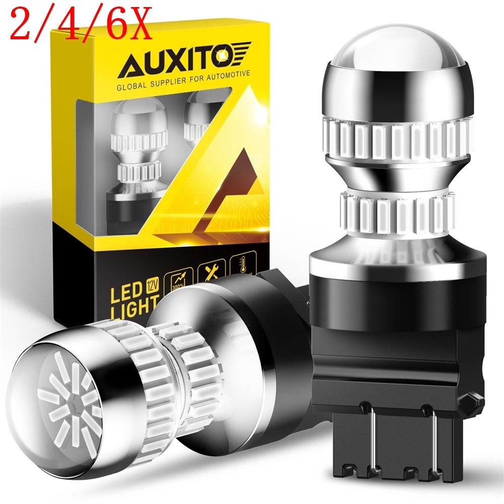 2/4/6X 3157R Red LED Brake Stop Signal Tail Light Bulbs For Ford F-150 F250 F350