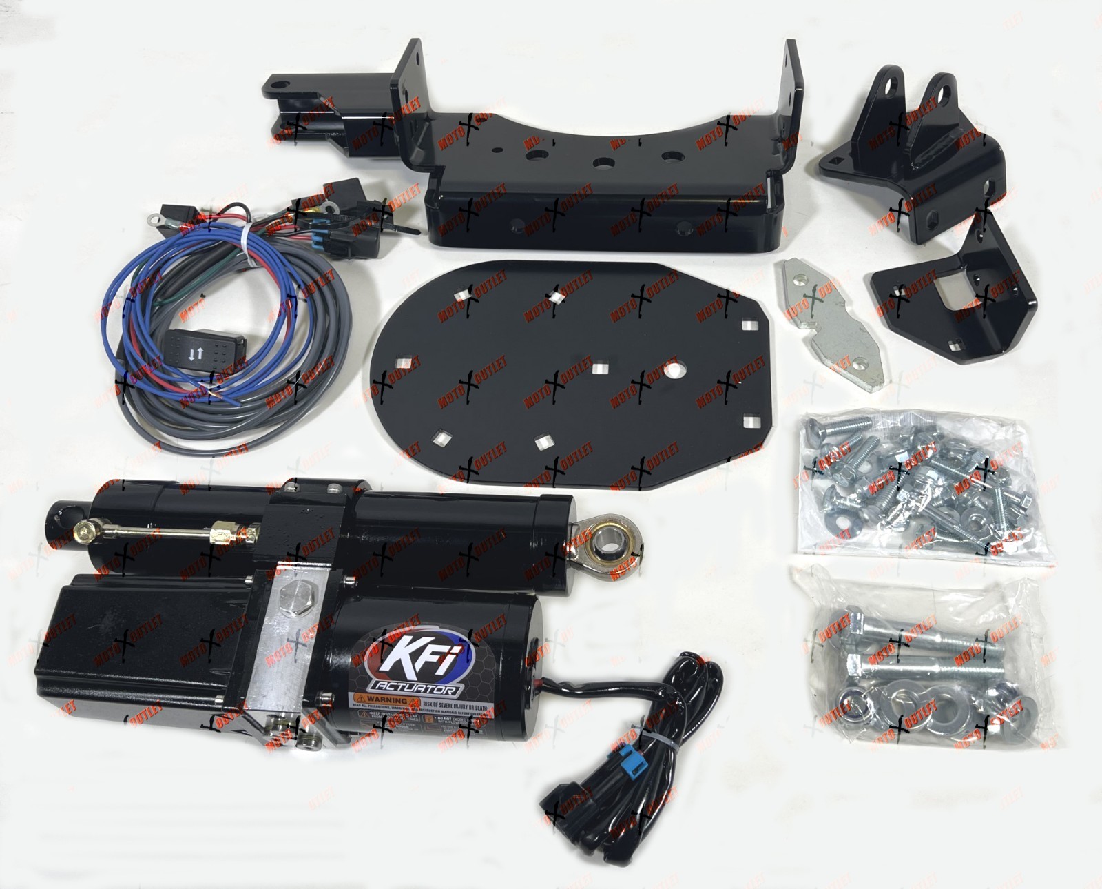 KFI Power Angle UTV Plow Blade Hydraulic Actuator Kit ACT203 106940 106305 KFI Power Angle UTV Plow Blade Hydraulic Actuator Kit ACT203 106940 106305