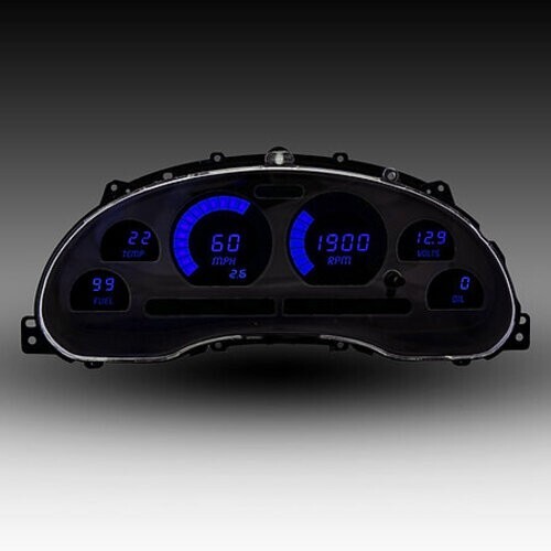 1994-2004 Mustang Digital Gauges Blue LED Intellitronix DP7009B Made In USA