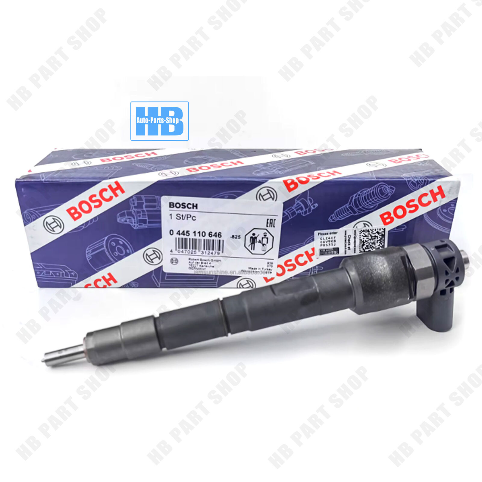 1x Fuel Injector BOSCH 03L130277Q for VW Caddy Golf Audi A4 A6 Q3 Q5 2.0TDI