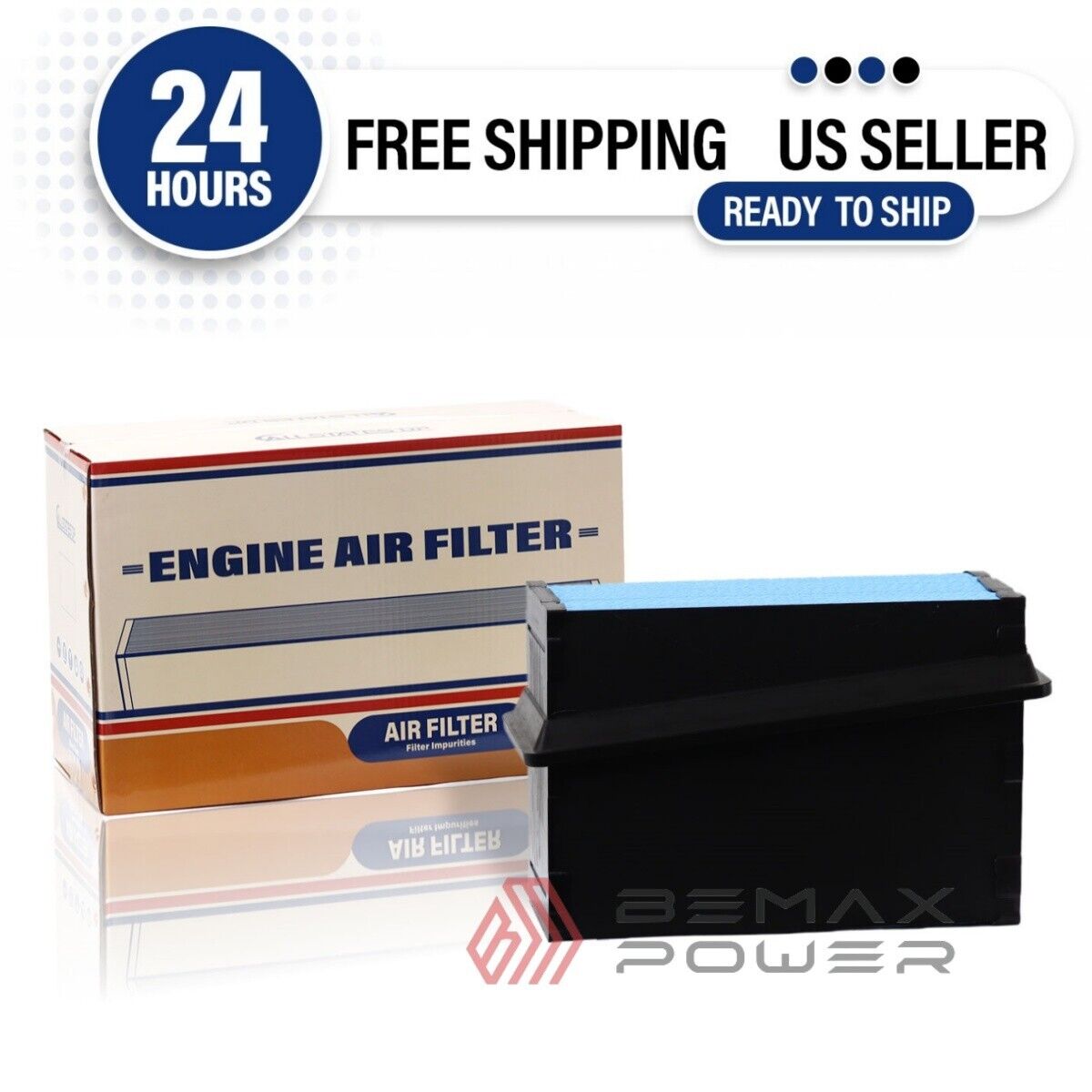Engine Air Filter Fit for Kenworth T680 T880, Peterbilt 567 579 Replaces P621725