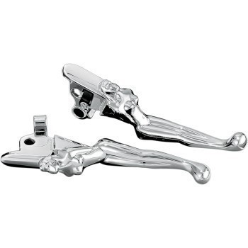Kuryakyn 1049 Chrome Silhouette Clutch & Brake Levers for Harley Kuryakyn 1049 Chrome Silhouette Clutch & Brake Levers for Harley