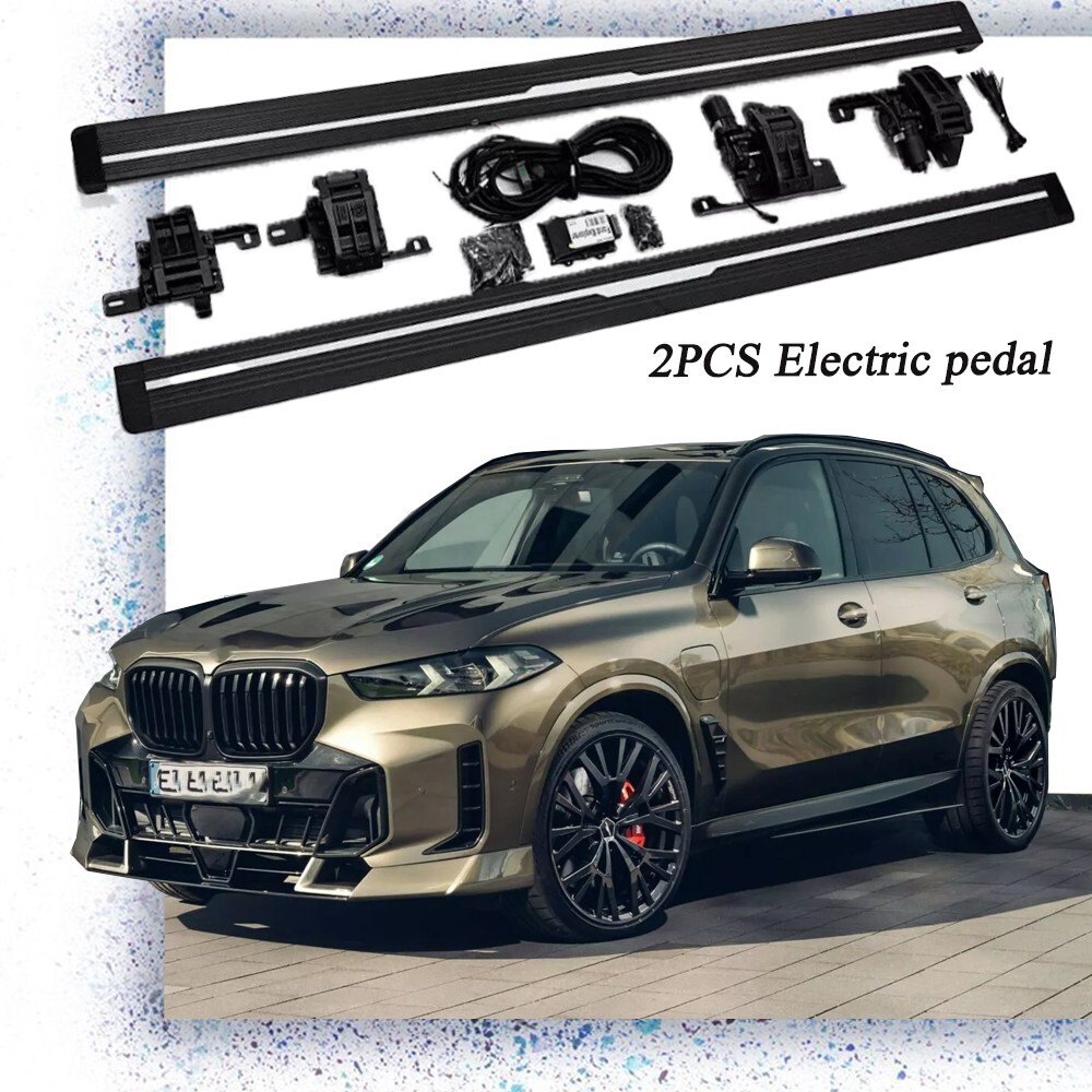 2PCS Power Side Steps Deployable Running Board Fits For BMW X5 G05 2019-2026