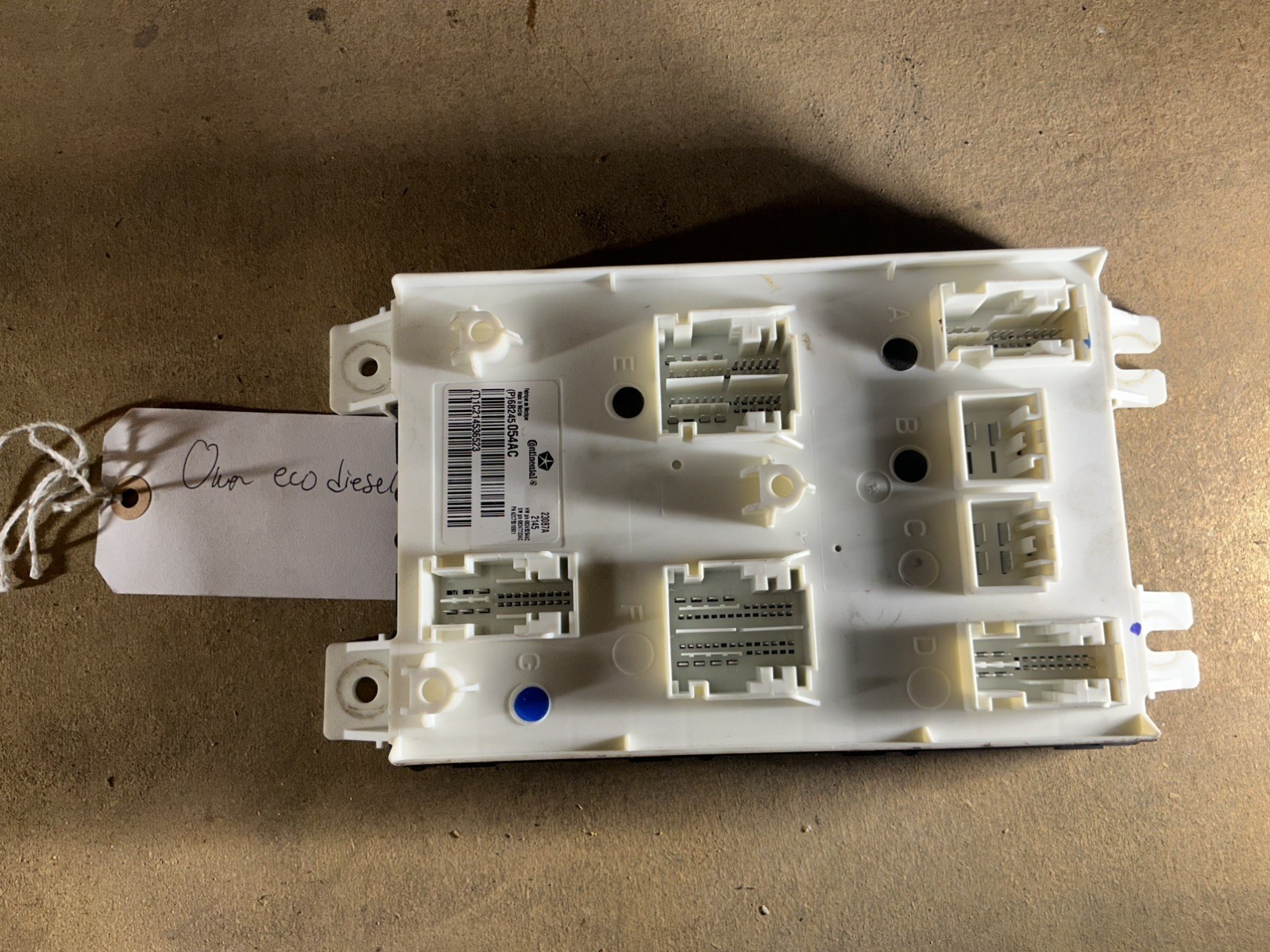 OEM 2016 Dodge Ram 1500 BCM Body Control Module 68245054AC