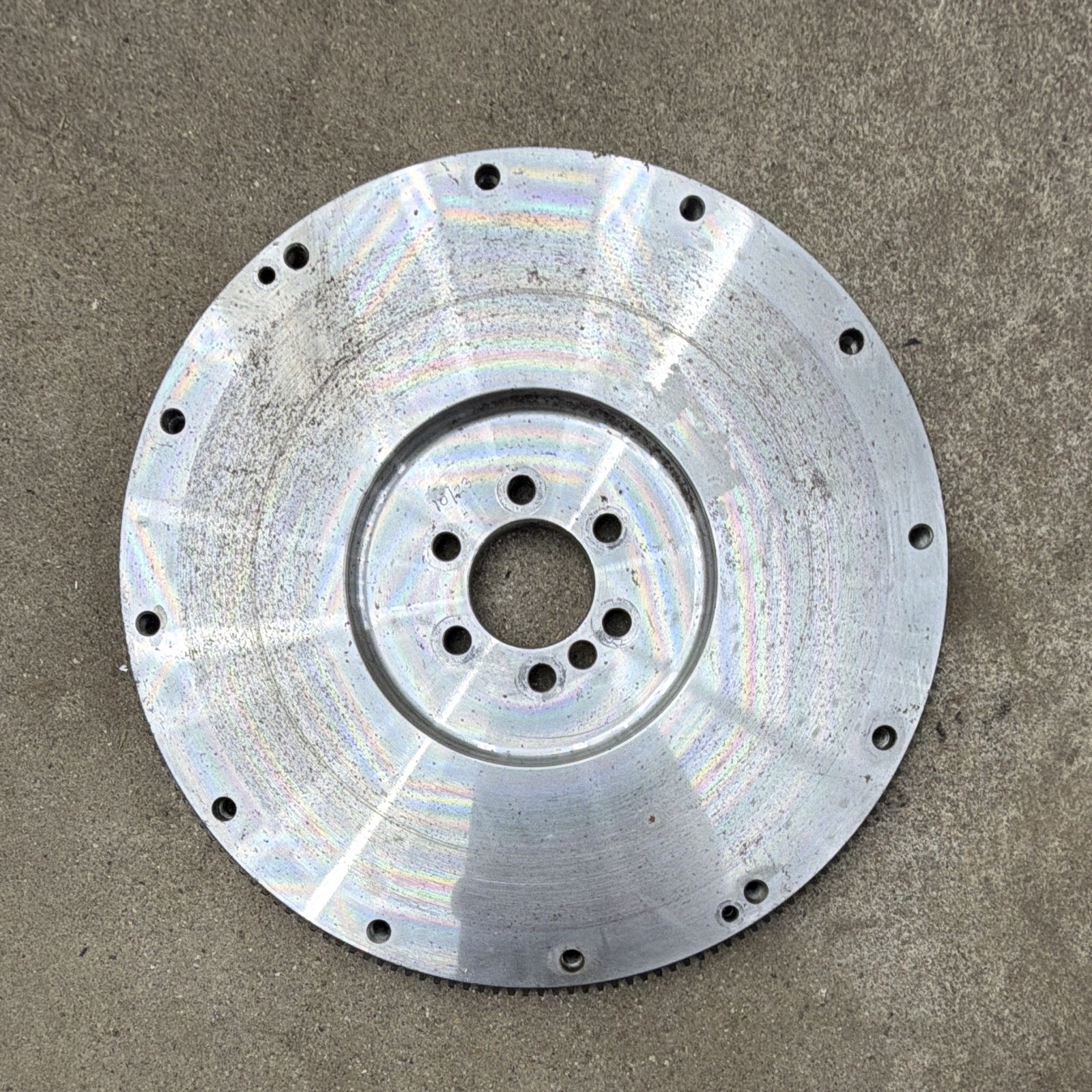 1999-2000 6.0 LS Long Crank McLeod 460537 168 Tooth Billet Flywheel