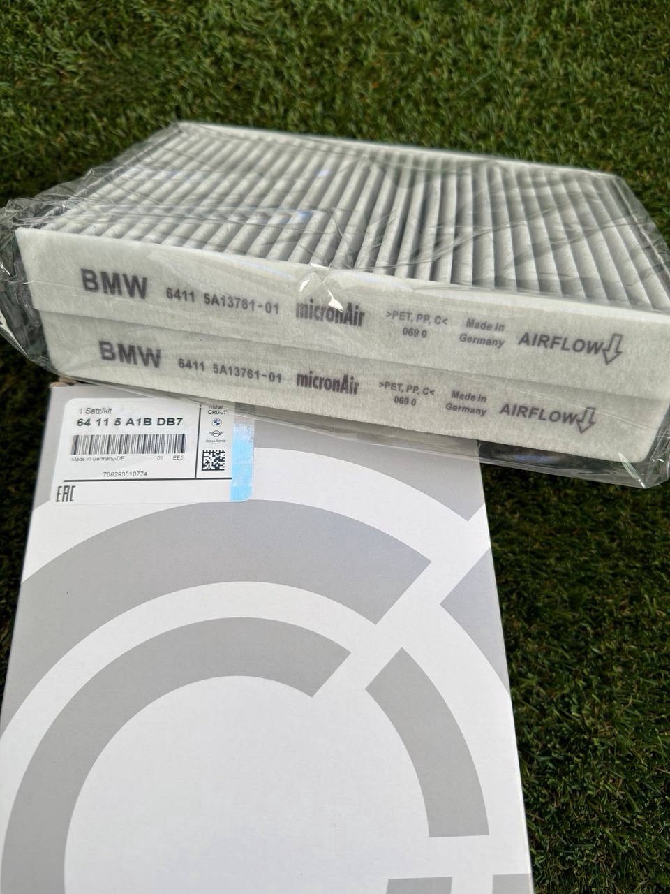 Genuine BMW G07 X7 Dust and Pollen Filter 64115A1BDB7 Nanoparticle Particulate