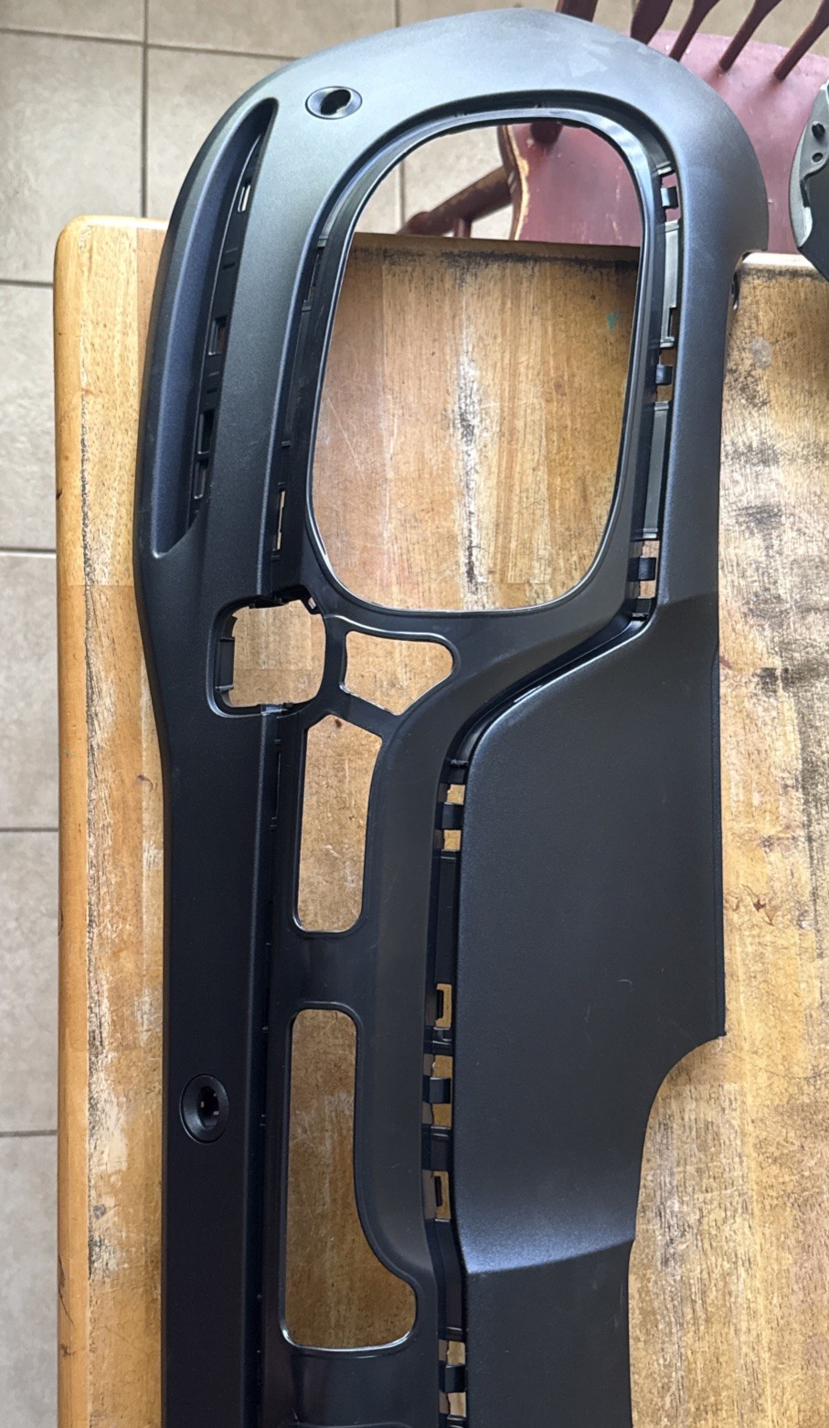 Deflector/ Valance Rear Bumper  A1678852305 Mercedes-Benz GLE