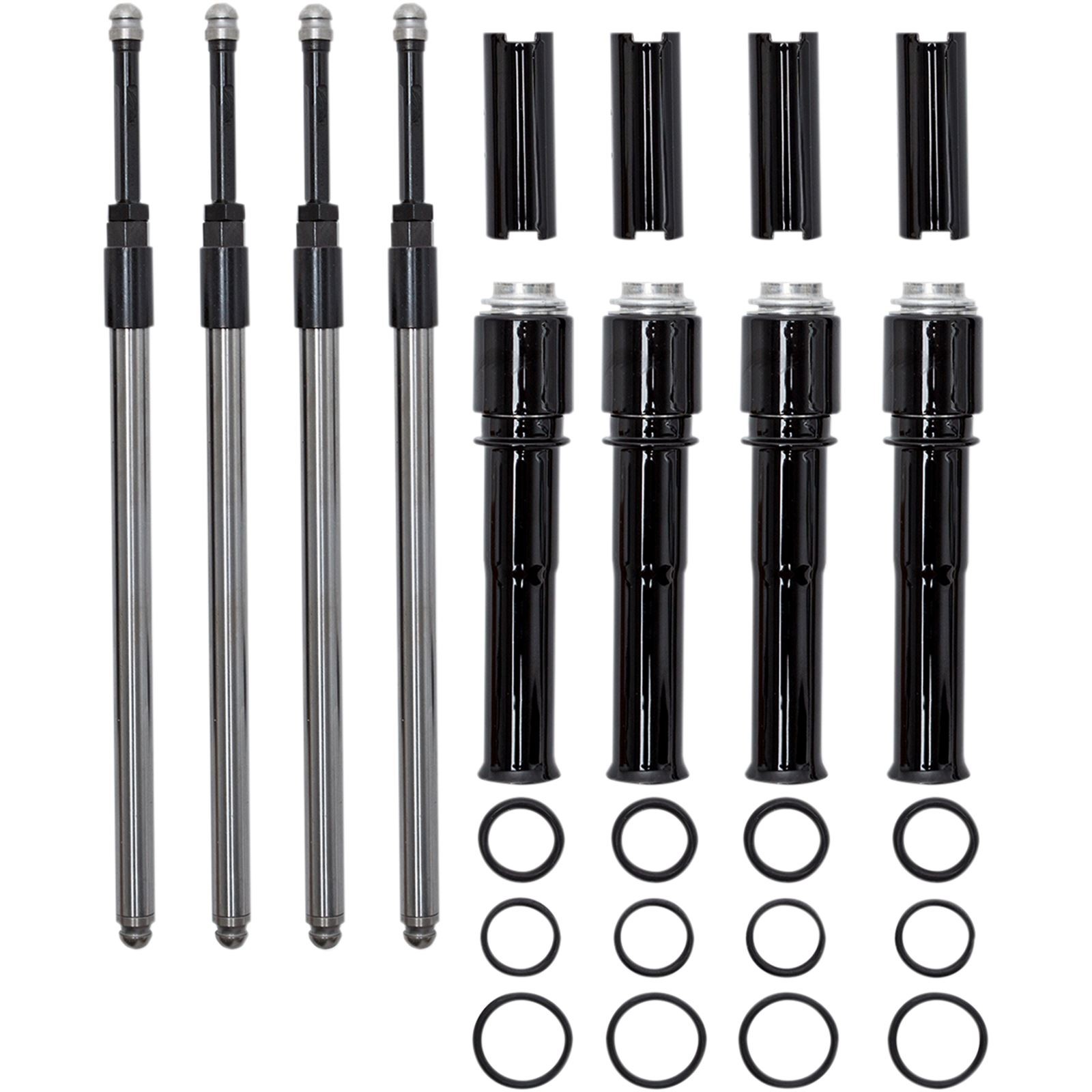 S&S Cycle Quickee Pushrods - Black - M8 930-0137
