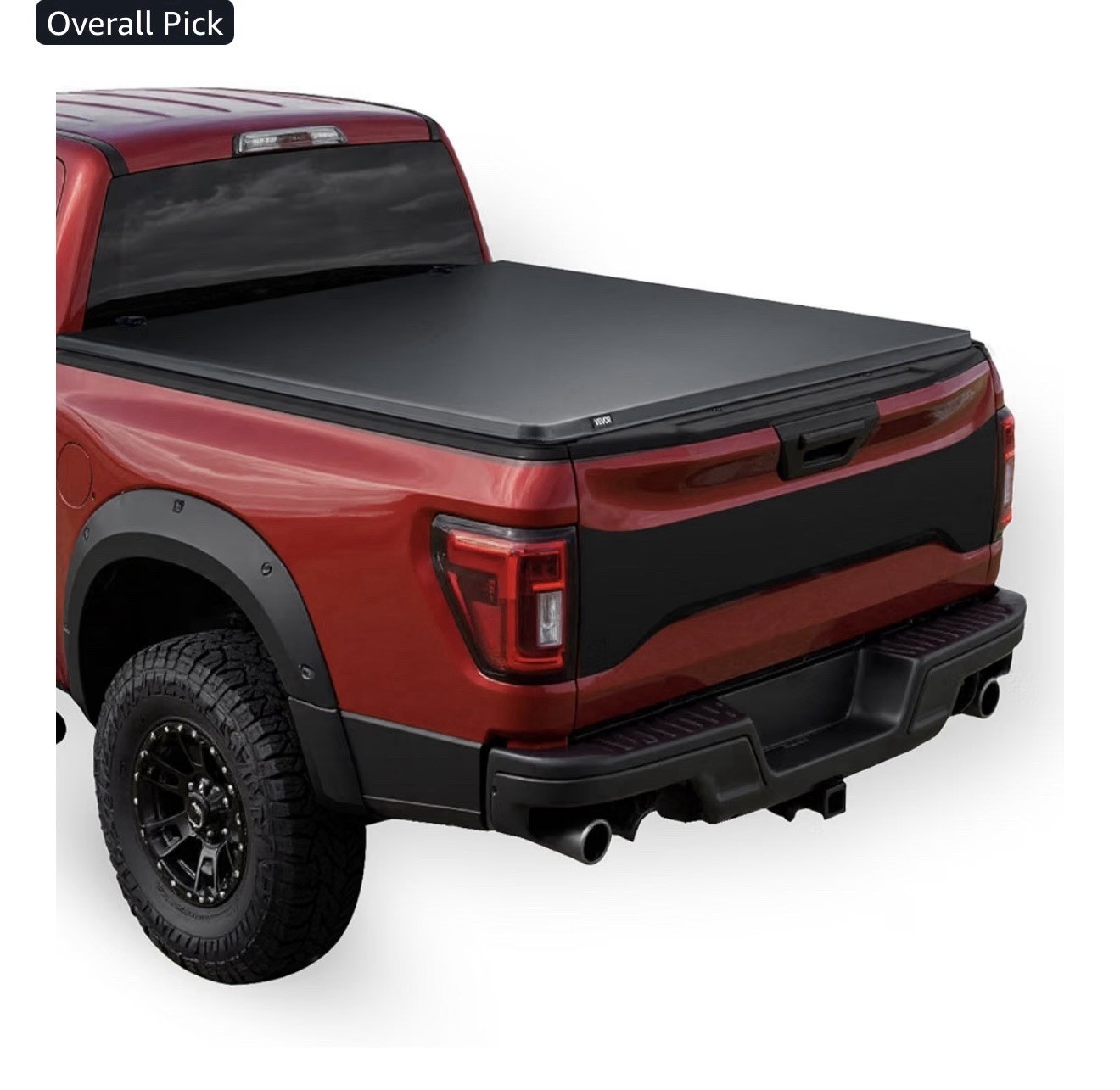 VEVOR Soft Roll-Up Truck Bed Tonneau Cover For 2020-2026 Silverado/GMC