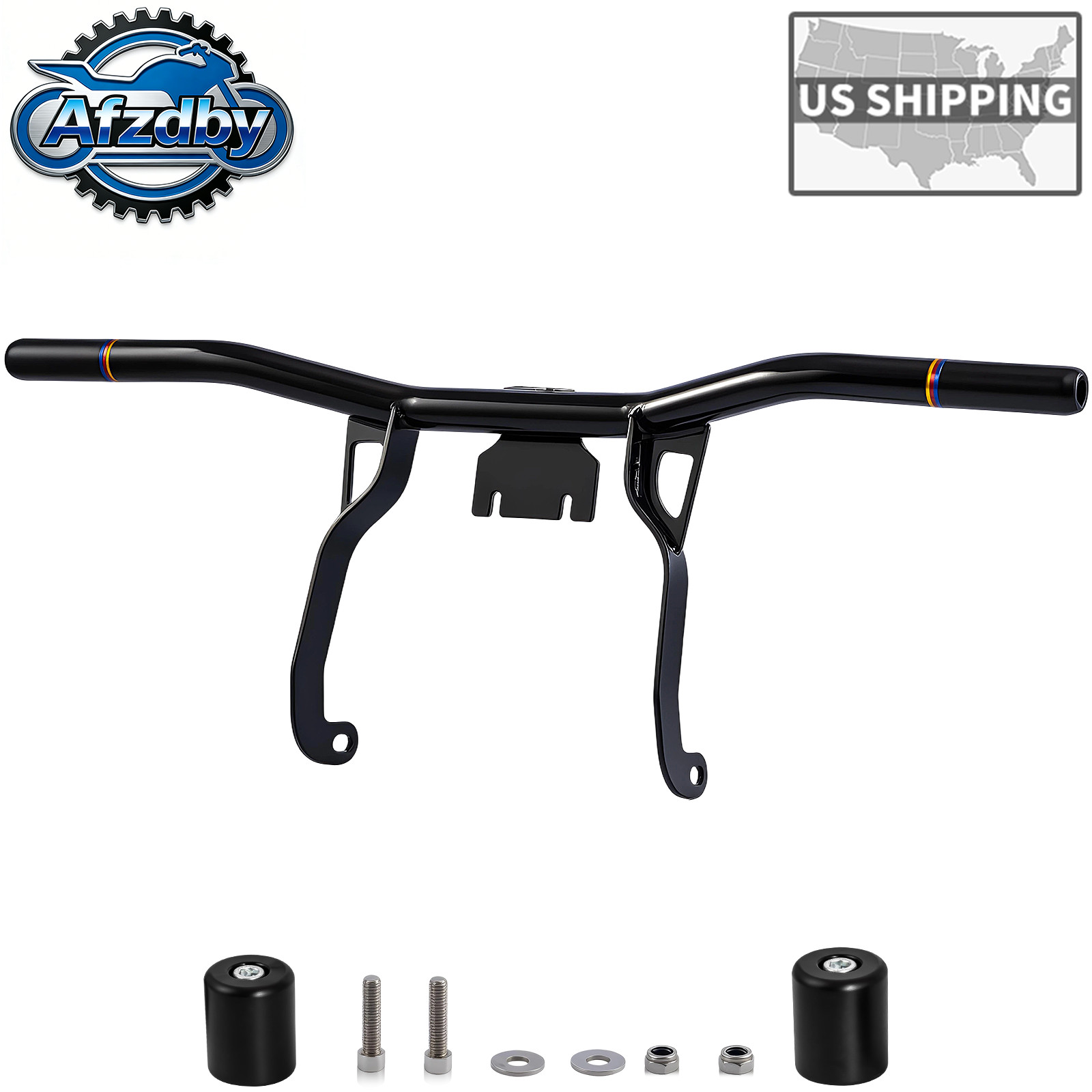 Front Highway Engine Guard Crash Bar For Harley Touring Road Street Glides 09-13