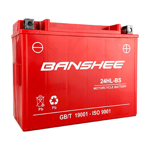 Banshee Maintenance Free Battery for 2008-2012 Can-Am Spyder Size - Ytx24hl-bs