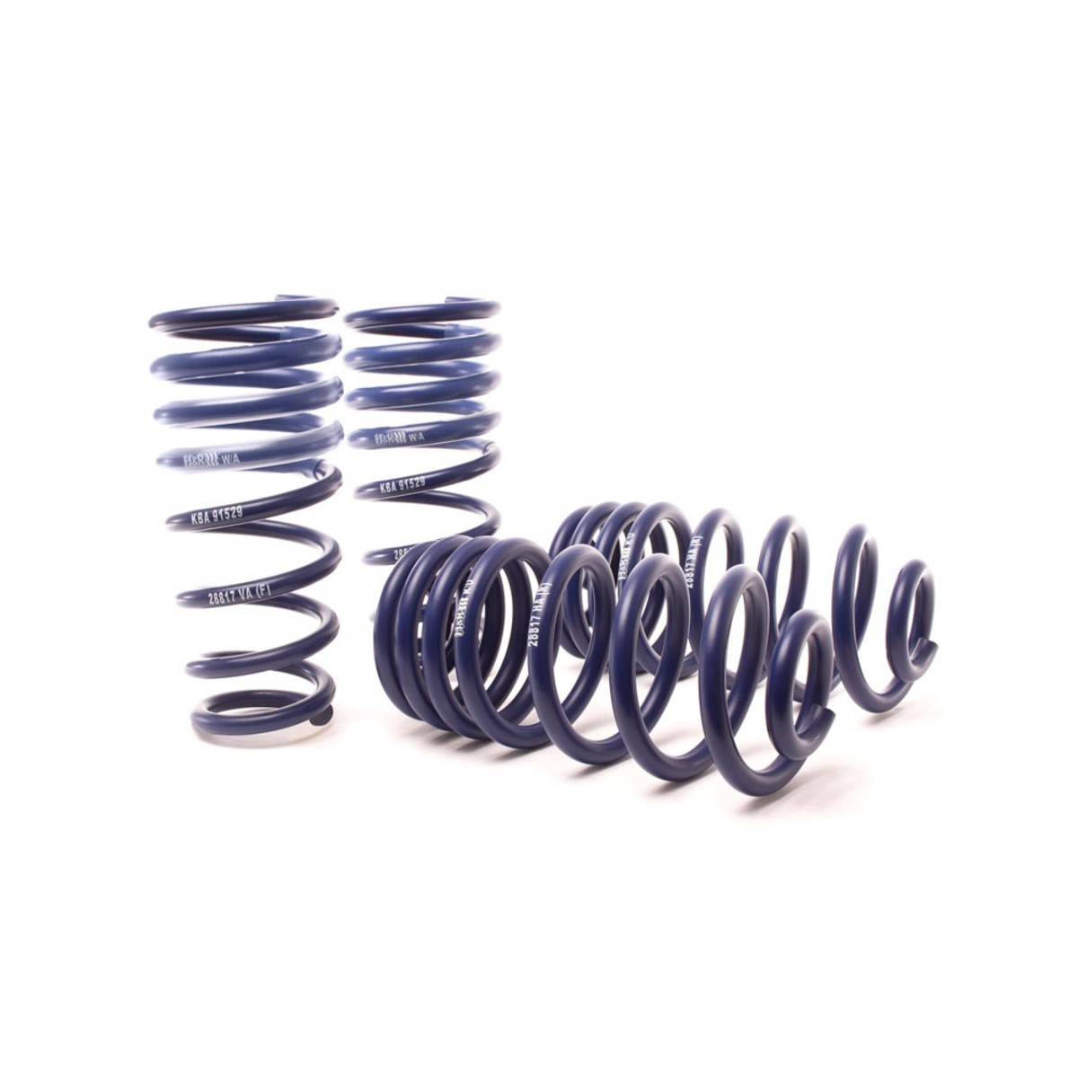 28817-3 H&R Lowering Springs Set of 4 Front & Rear for BMW X5 2014-2018
