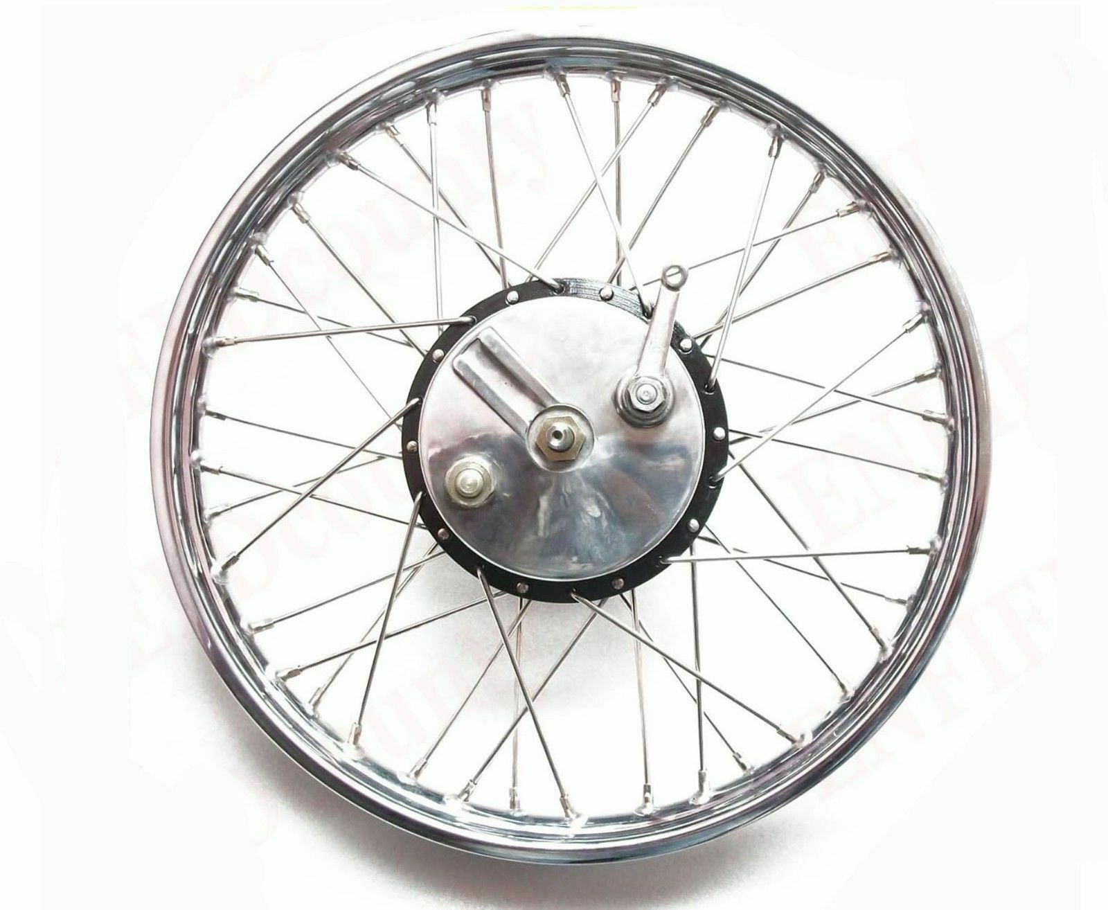Complete Vintage Front Half Width Wheel 19 Inch Rim With Brake System @US